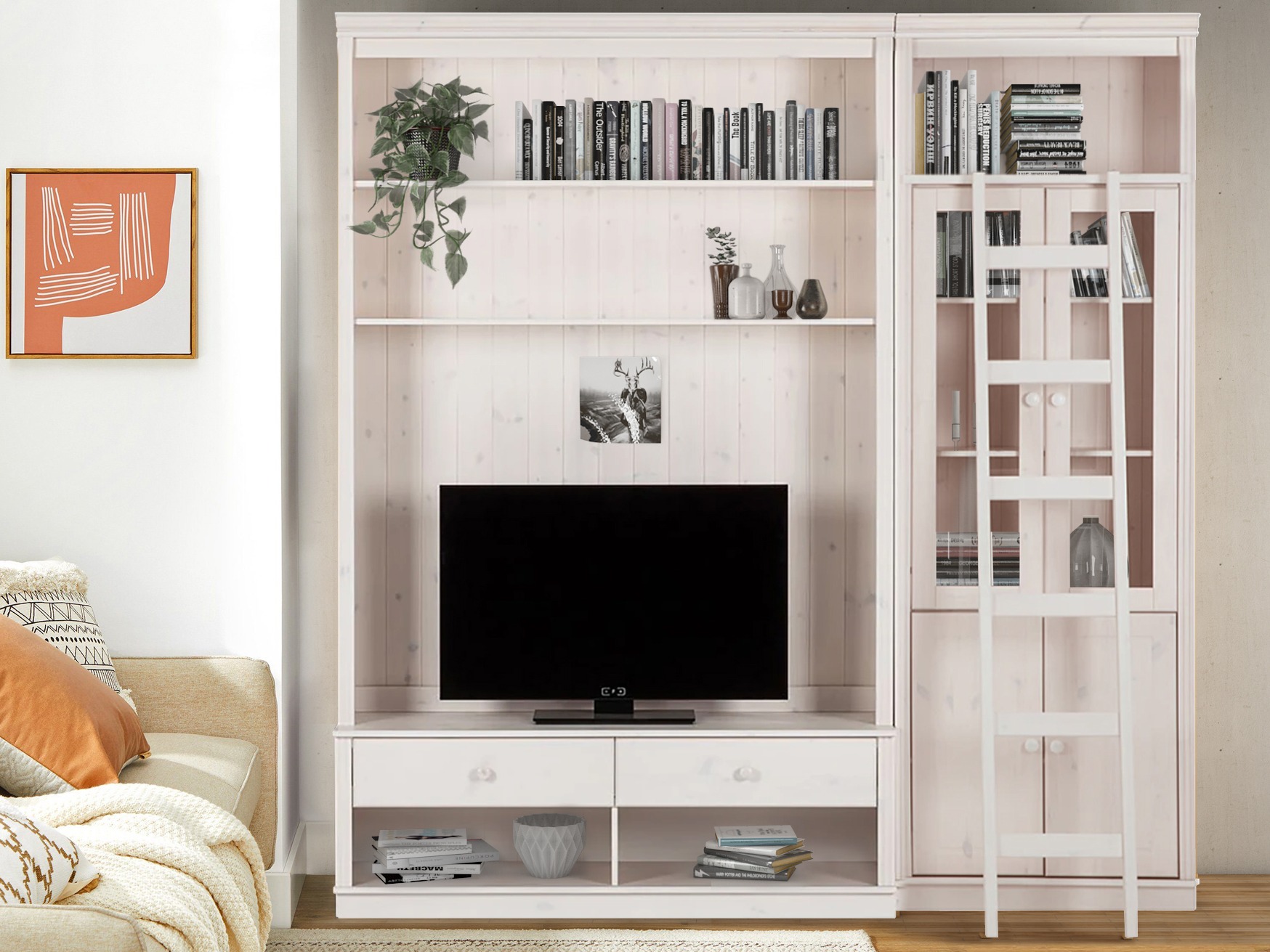 Olohuonesetti Saltoro 125 (Valkoinen)