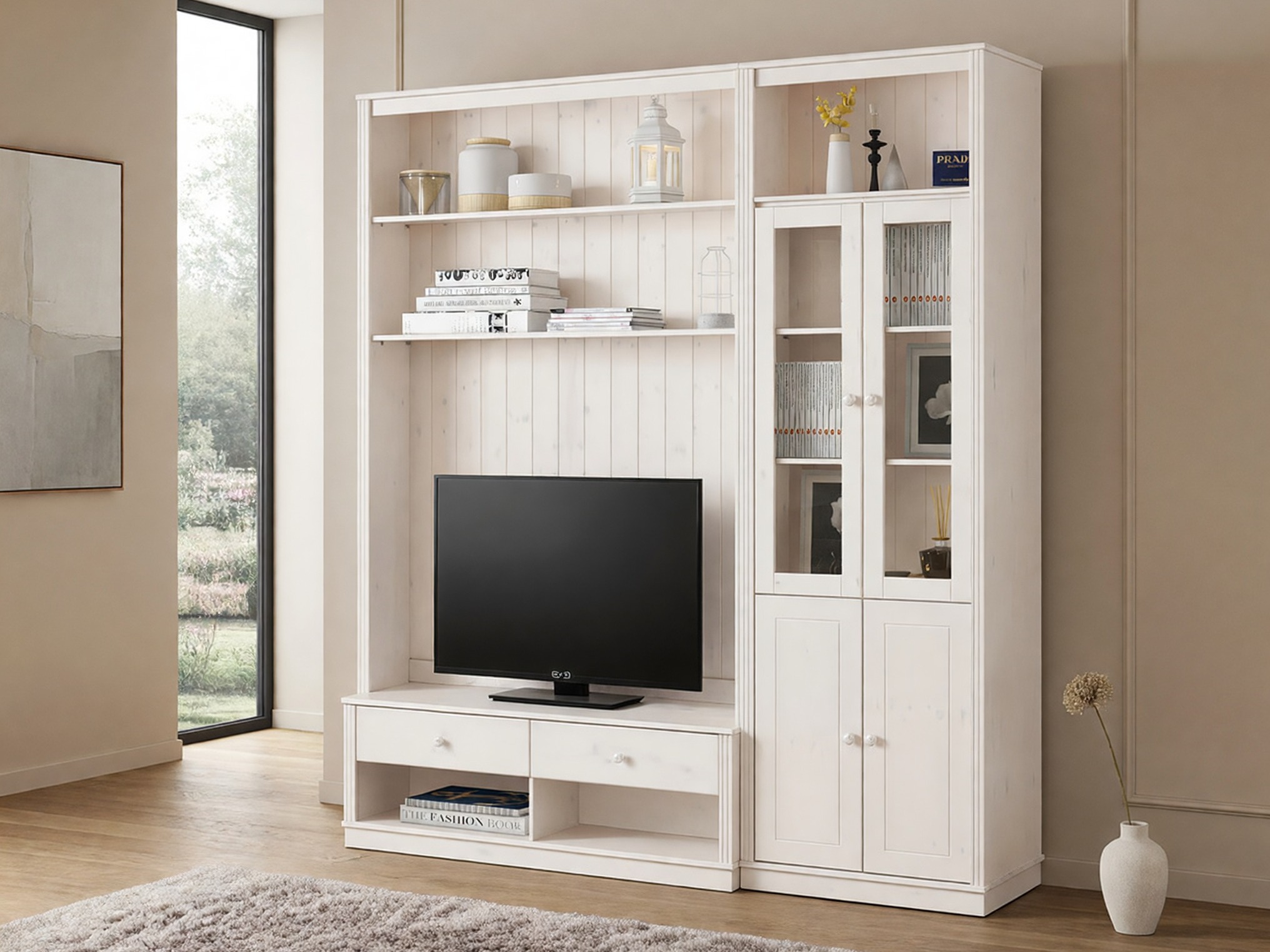 Olohuonesetti Saltoro 124 (Valkoinen)