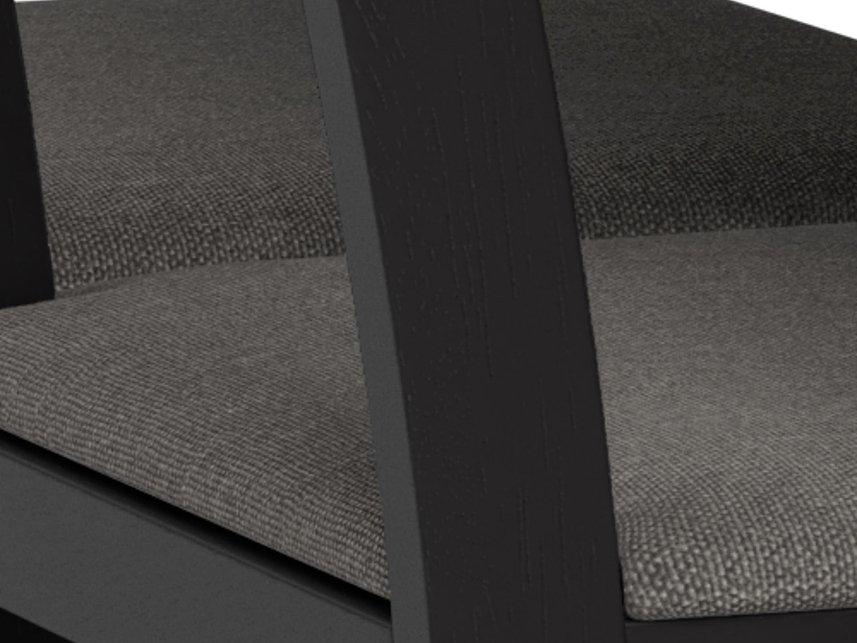 Ruokailuryhmä Norsica 857 (Musta + Vaaleanharmaa)