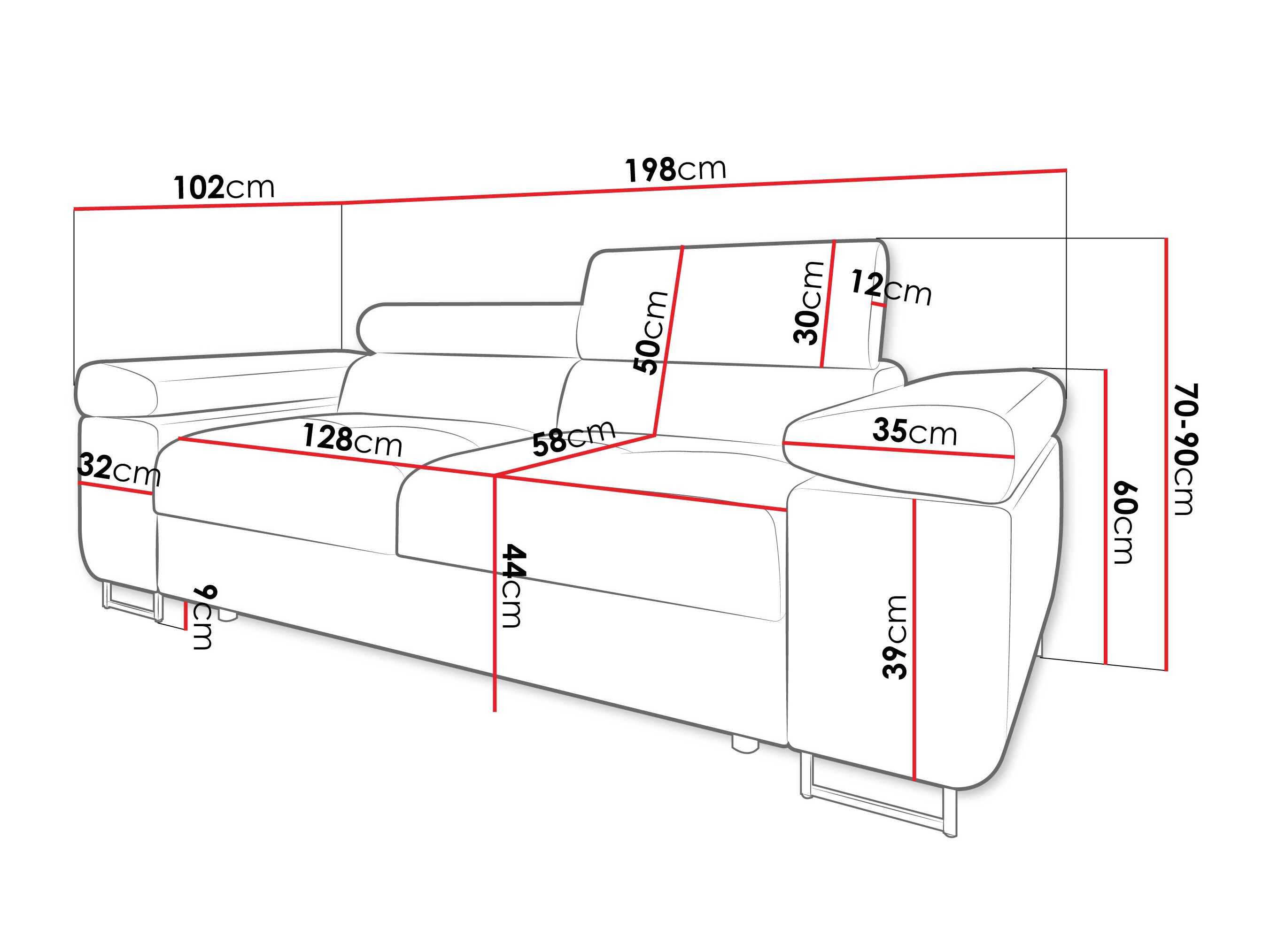 Sohva Comfivo Vinetum II (Manila 16)