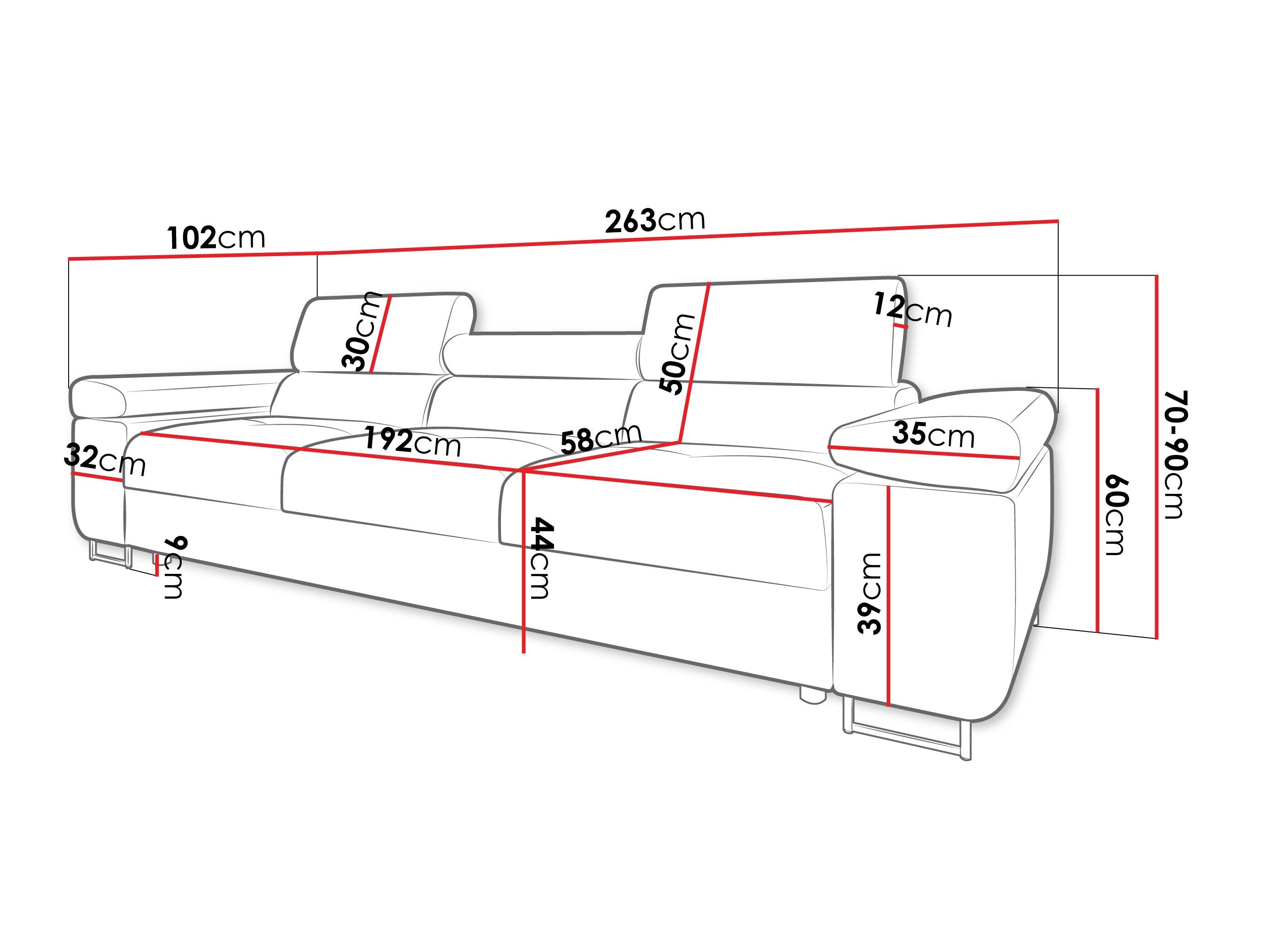 Sohva Comfivo Vinetum III (Flow 06)