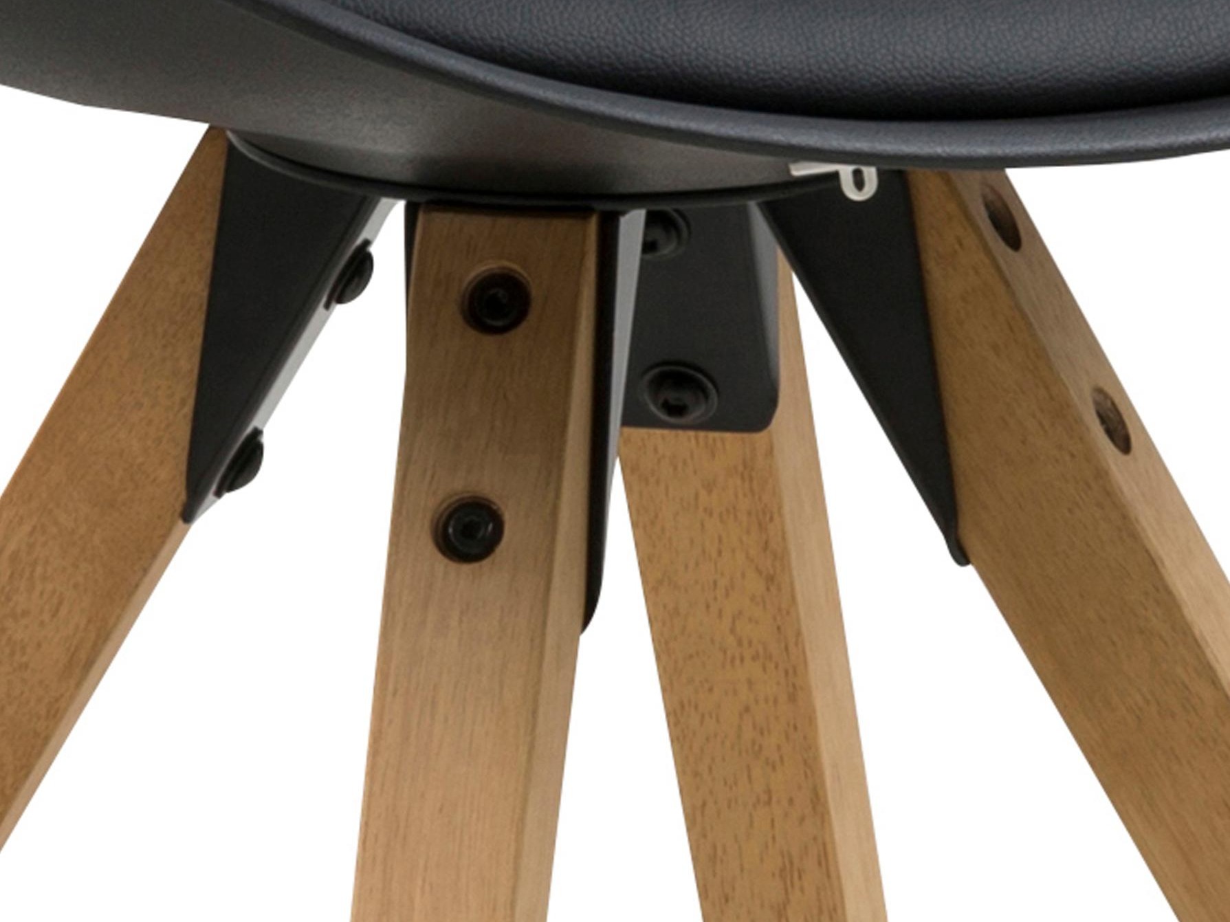 Tuoli Norsica 133 (Musta + Vaalea puu)