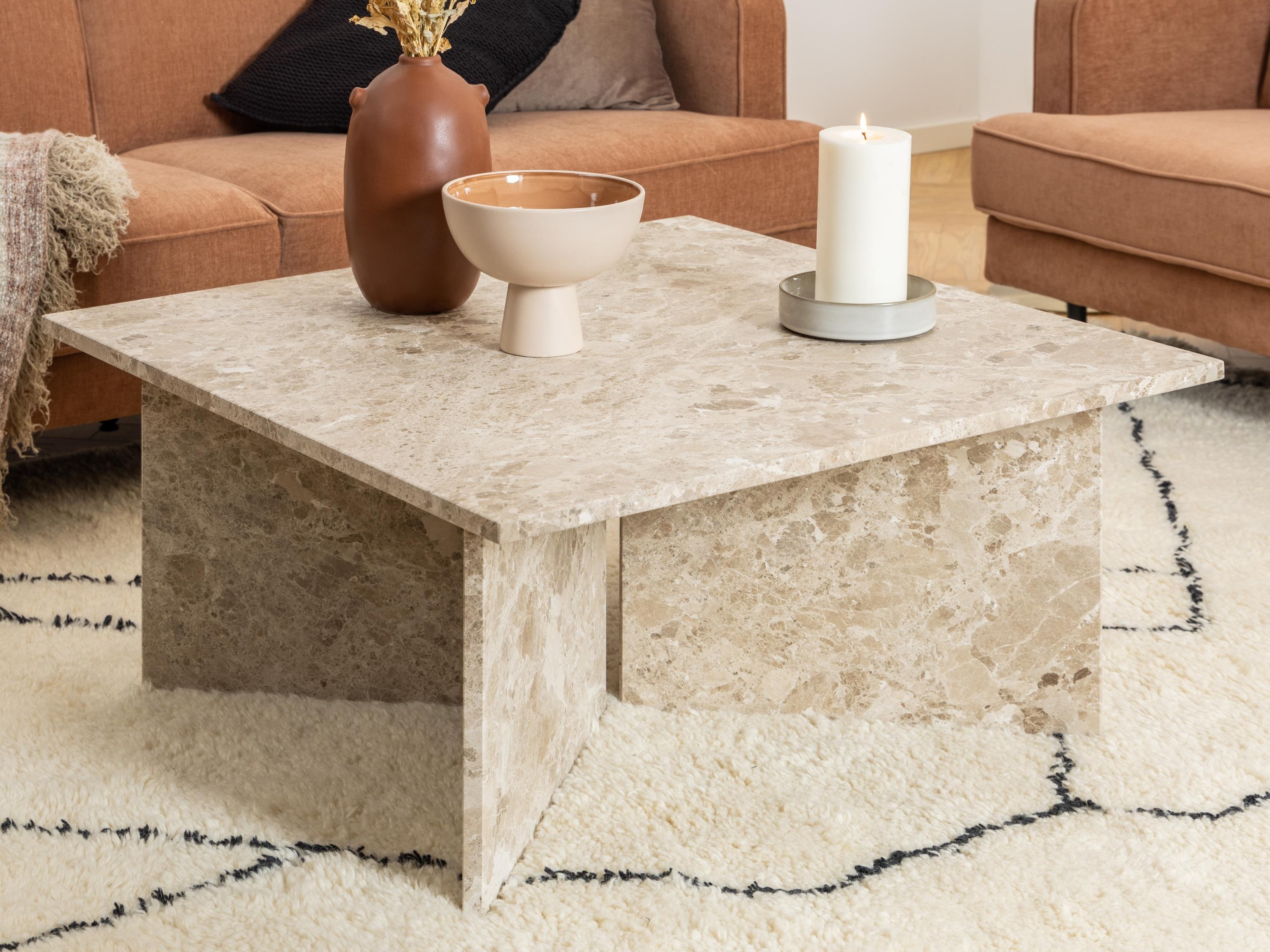 Sohvapöytä Norsica 971 (Vaaleanruskea)