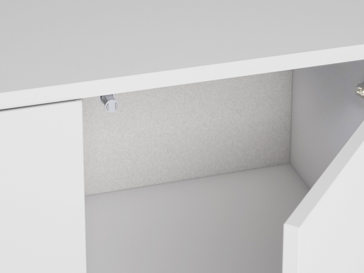 TV-taso Felmelo 100 (Valkoinen + Wotan tammi)