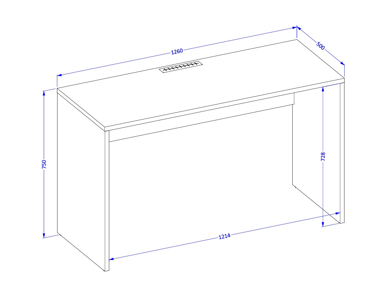 Työpöytä Nolcala 103