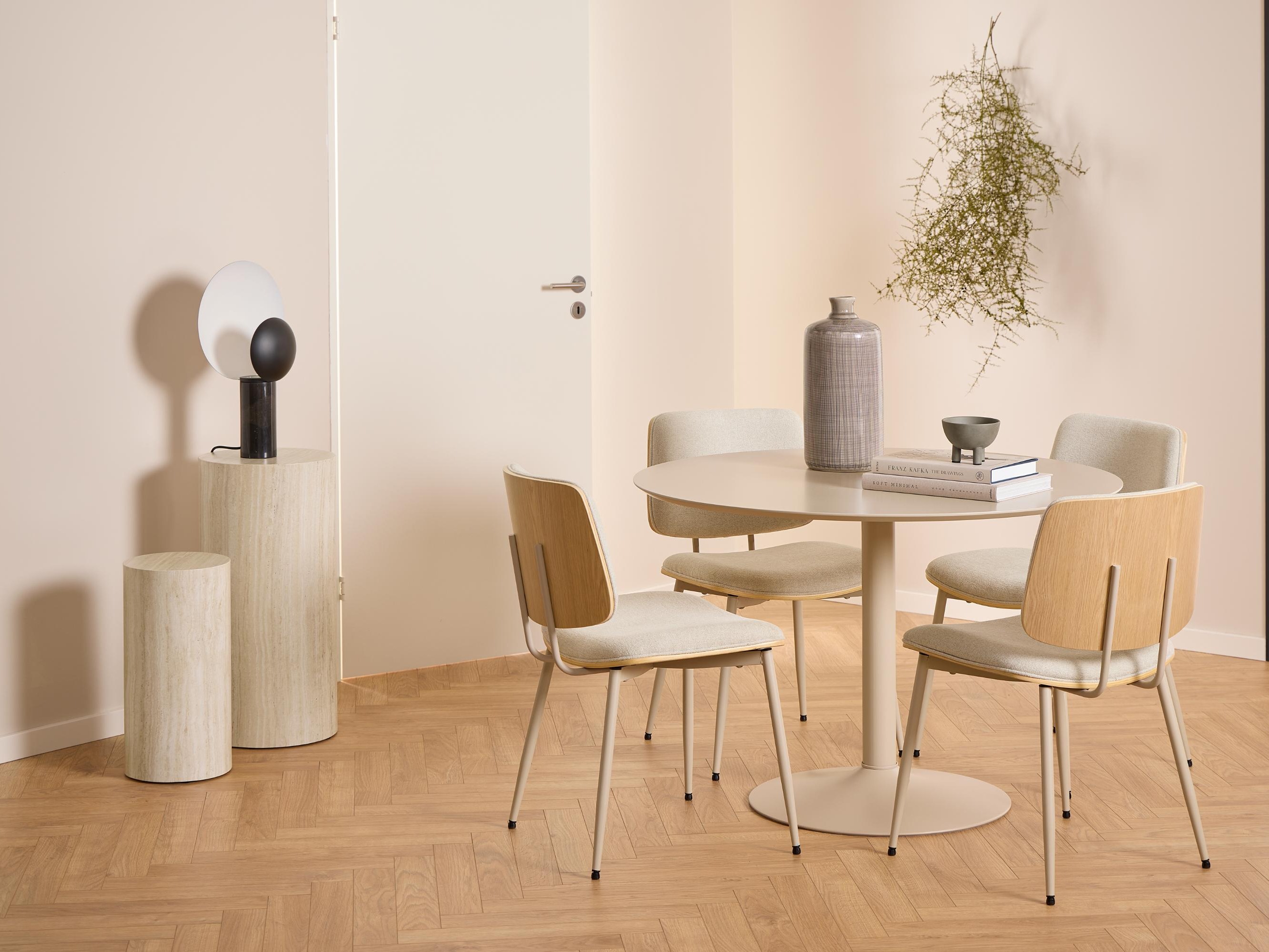 Sivupöytäsetti Norsica 912 (Beige)