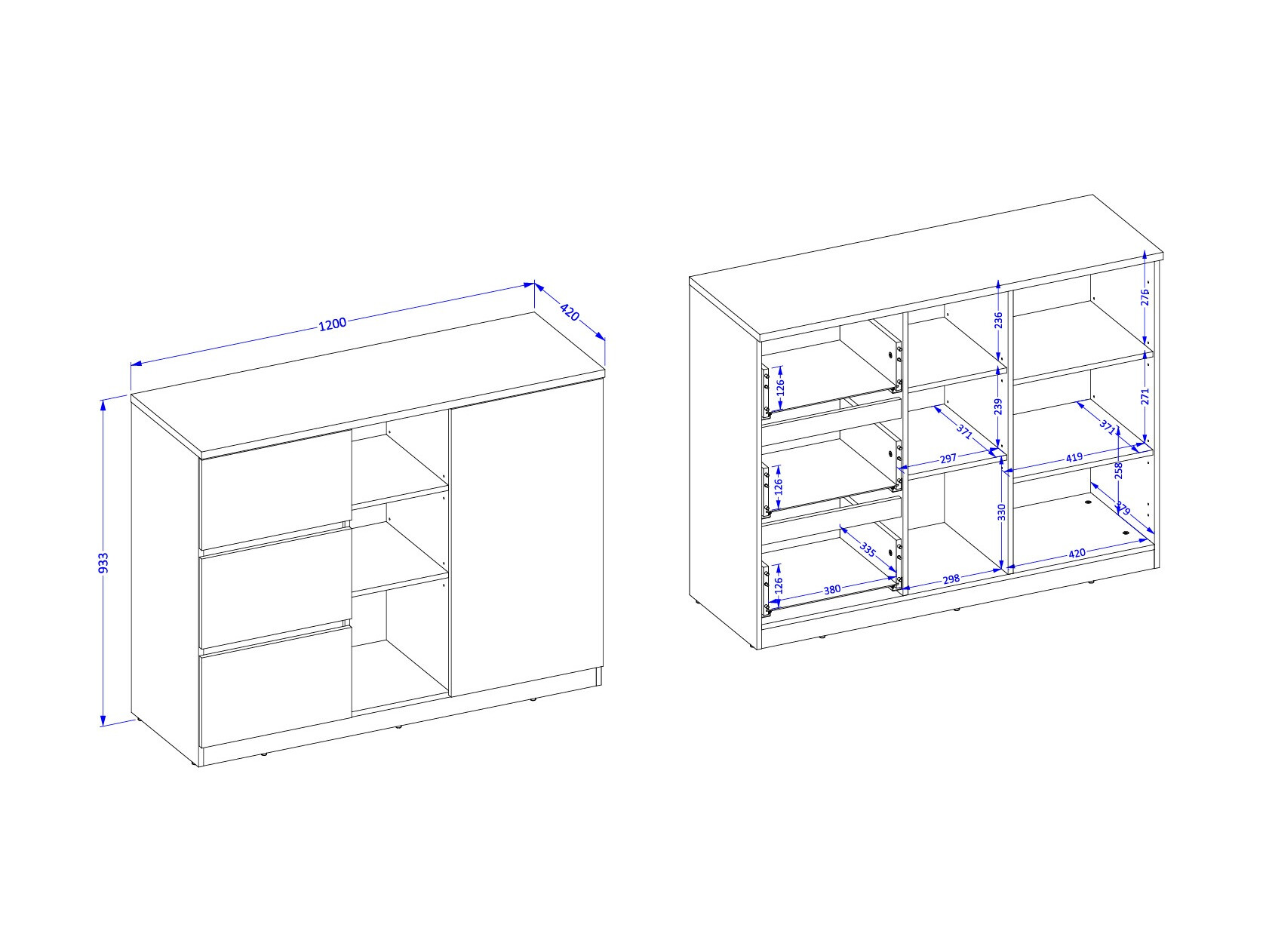 Lipasto Nolcala 109 (Tammi + Beige)
