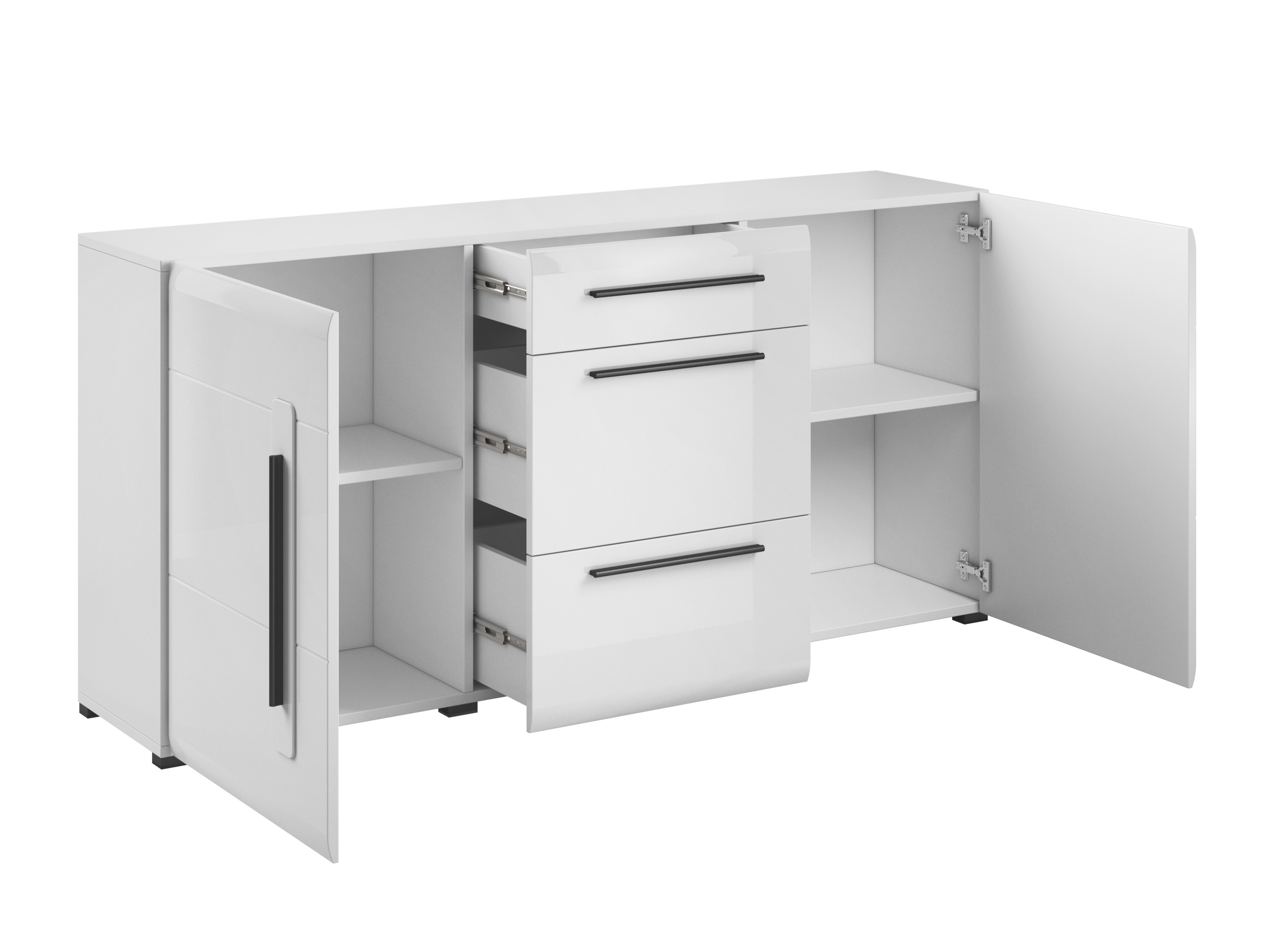 Lipasto Ophsalu 108 (Valkoinen + Kiiltävä valkoinen)