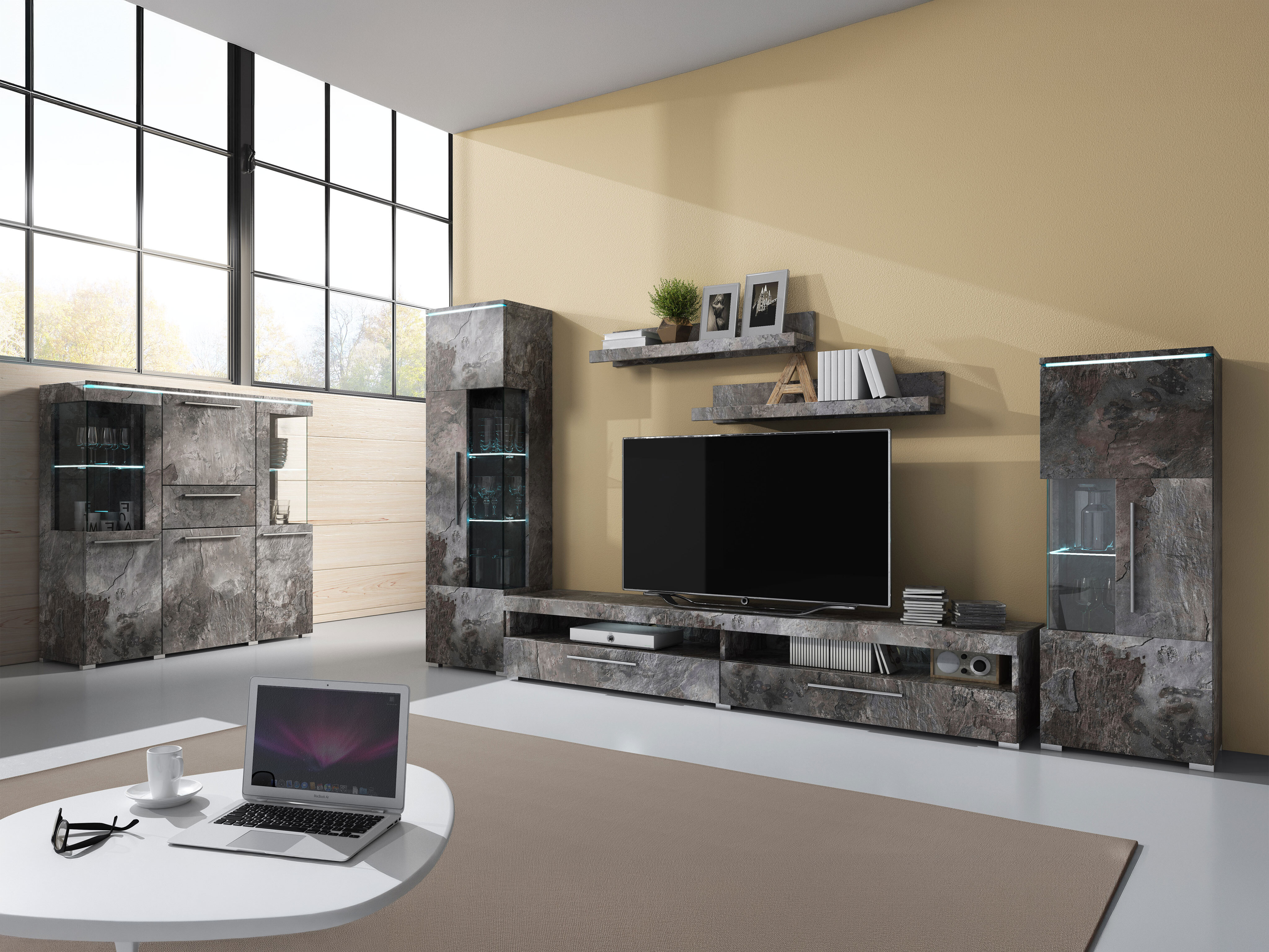 Lipasto Torvire 115 (Tumma betoni)