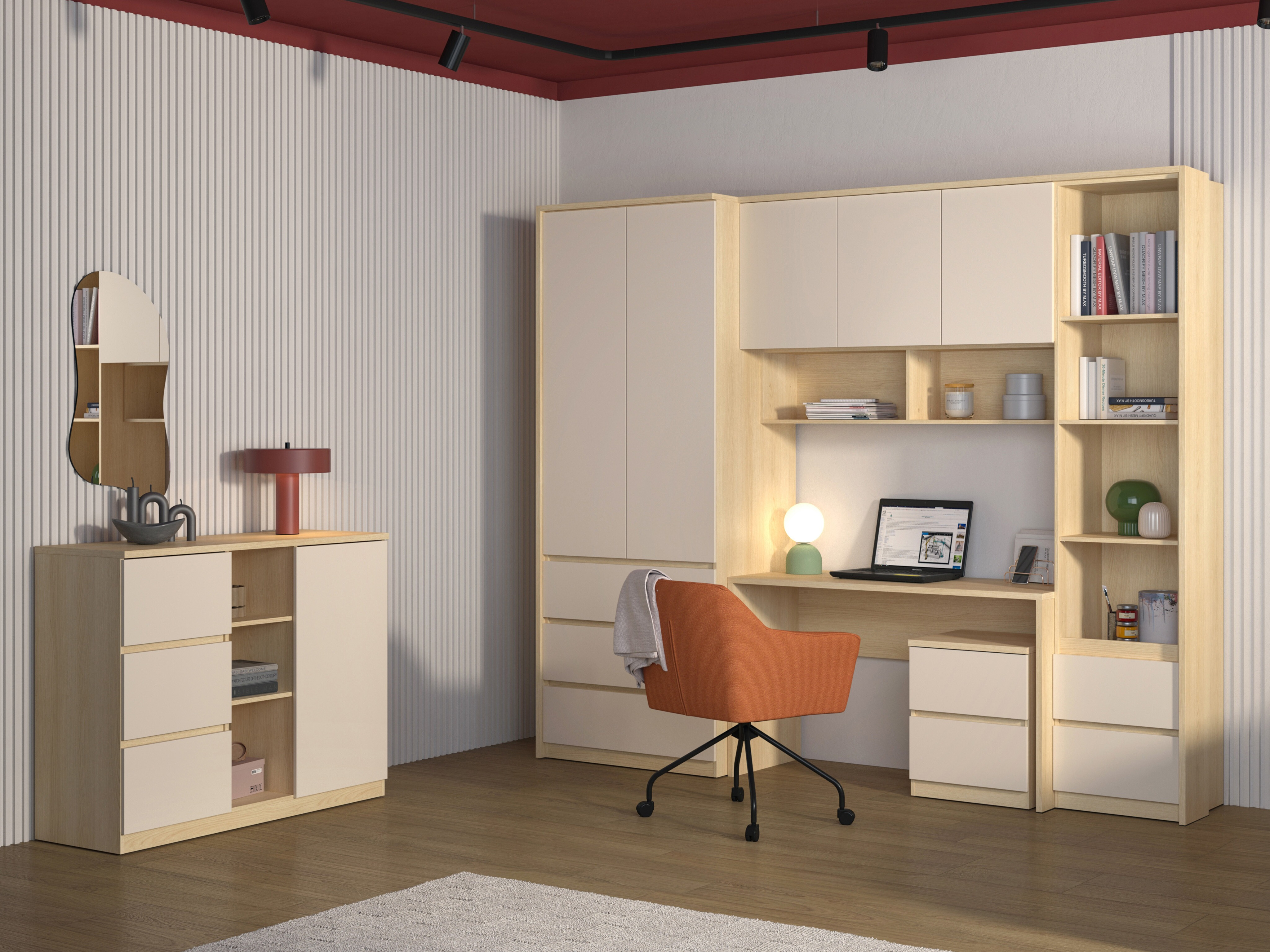 Lipasto Nolcala 109 (Tammi + Beige)