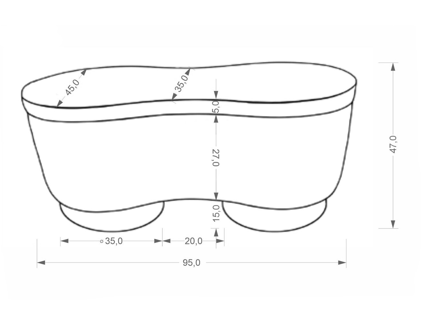 Verhoiltu penkki Houston 2110 (Beige)
