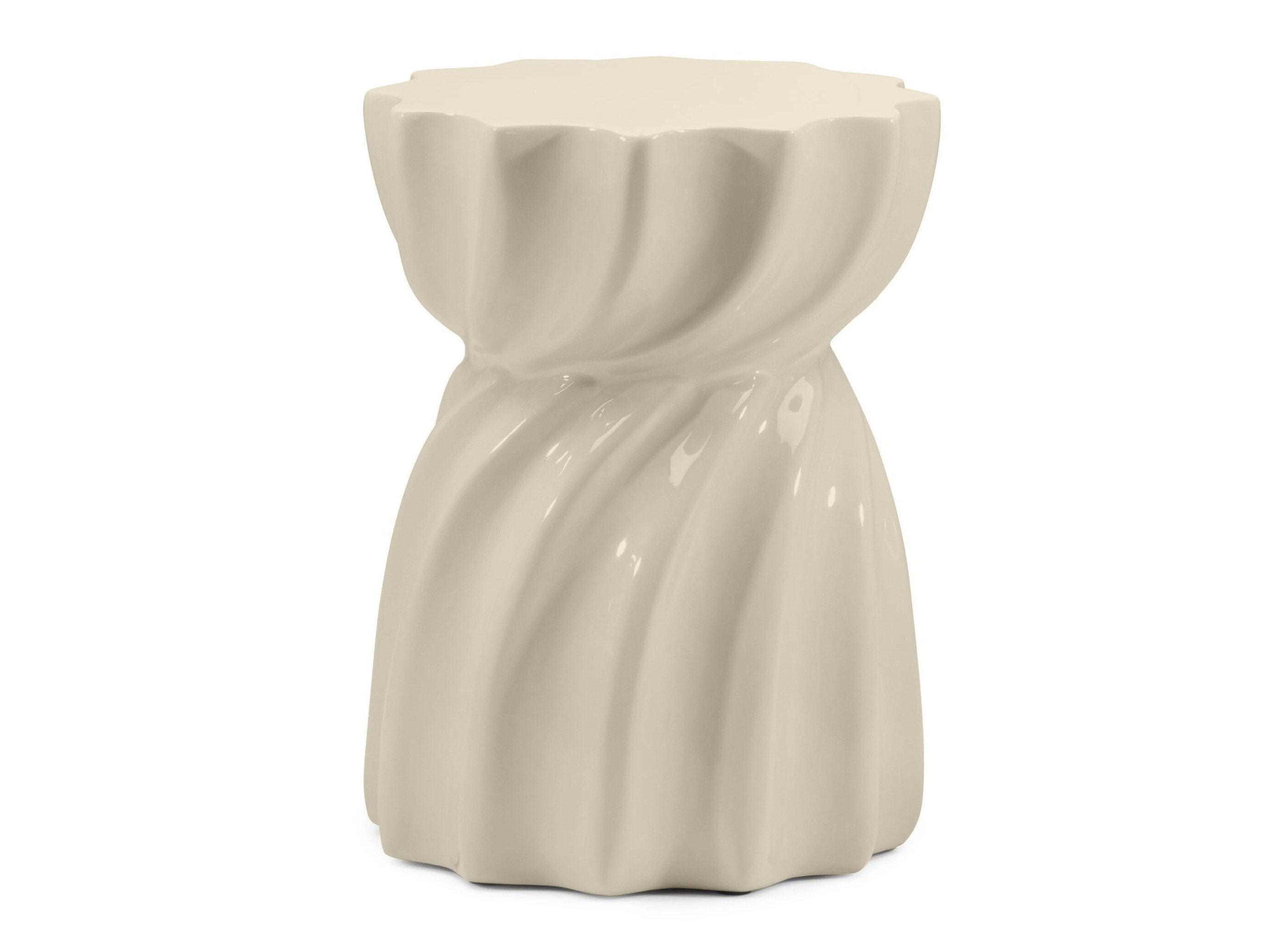 Sivupöytä Burleson 617 (Kiiltävä Beige)