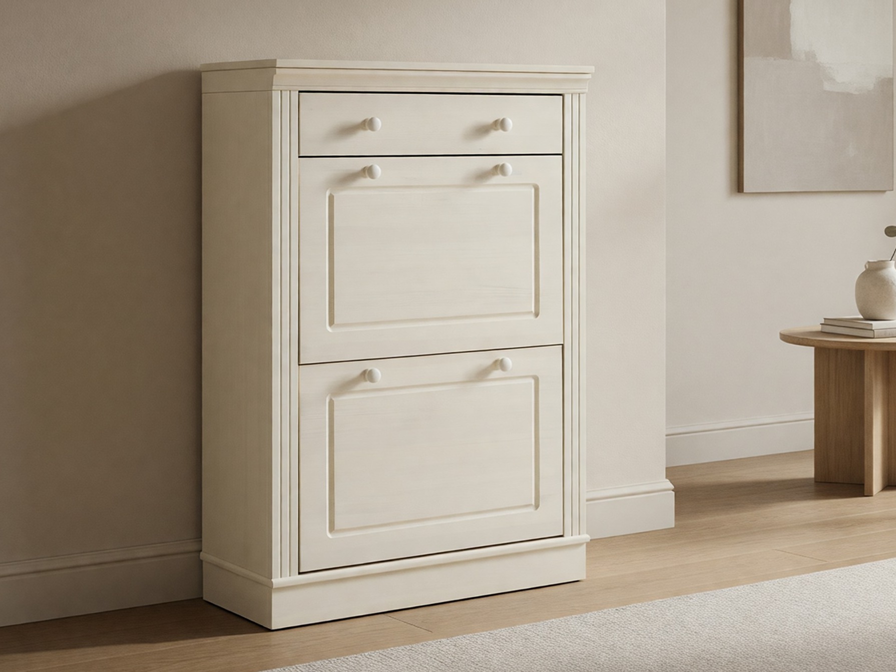 Kenkäkaappi Saltoro 132 (Valkoinen)