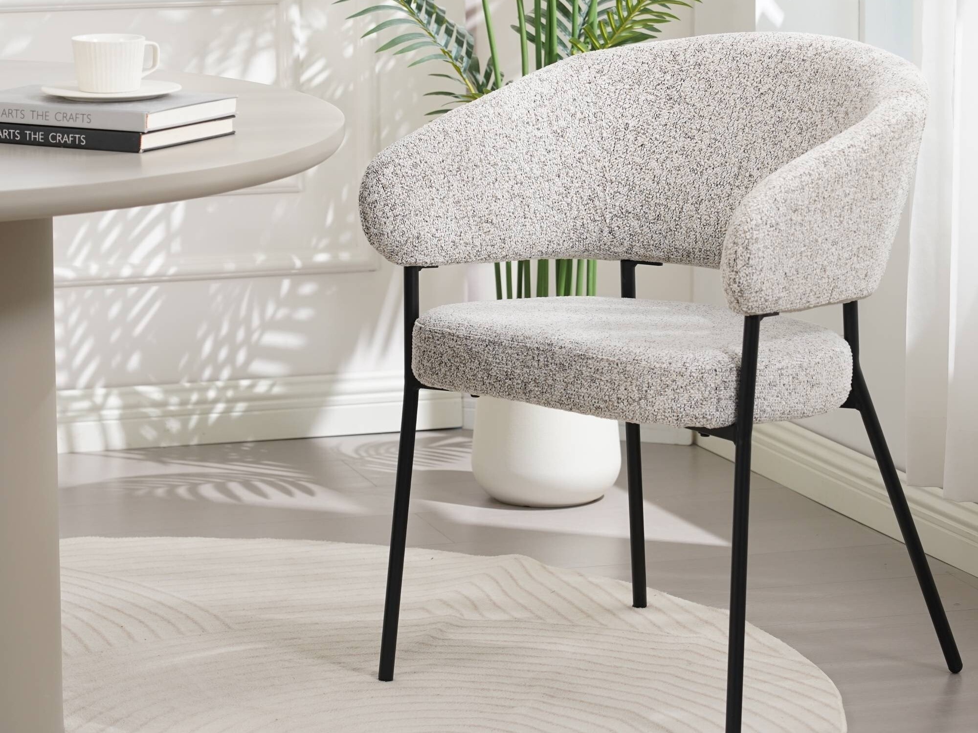 Tuoli Burleson 749 (Musta + Harmaa beige)