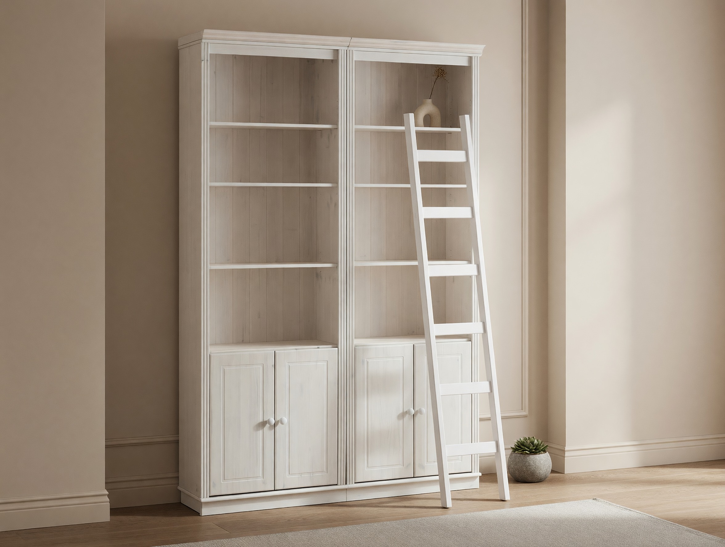 Hyllysetti Saltoro 118 (Valkoinen)