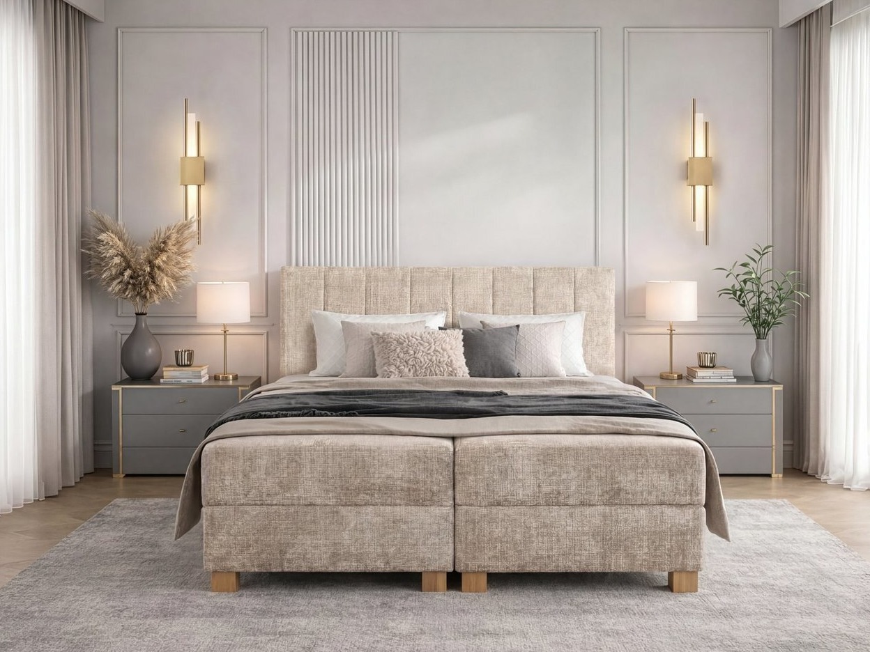 Jenkkisänky Houston 2119 (Beige)