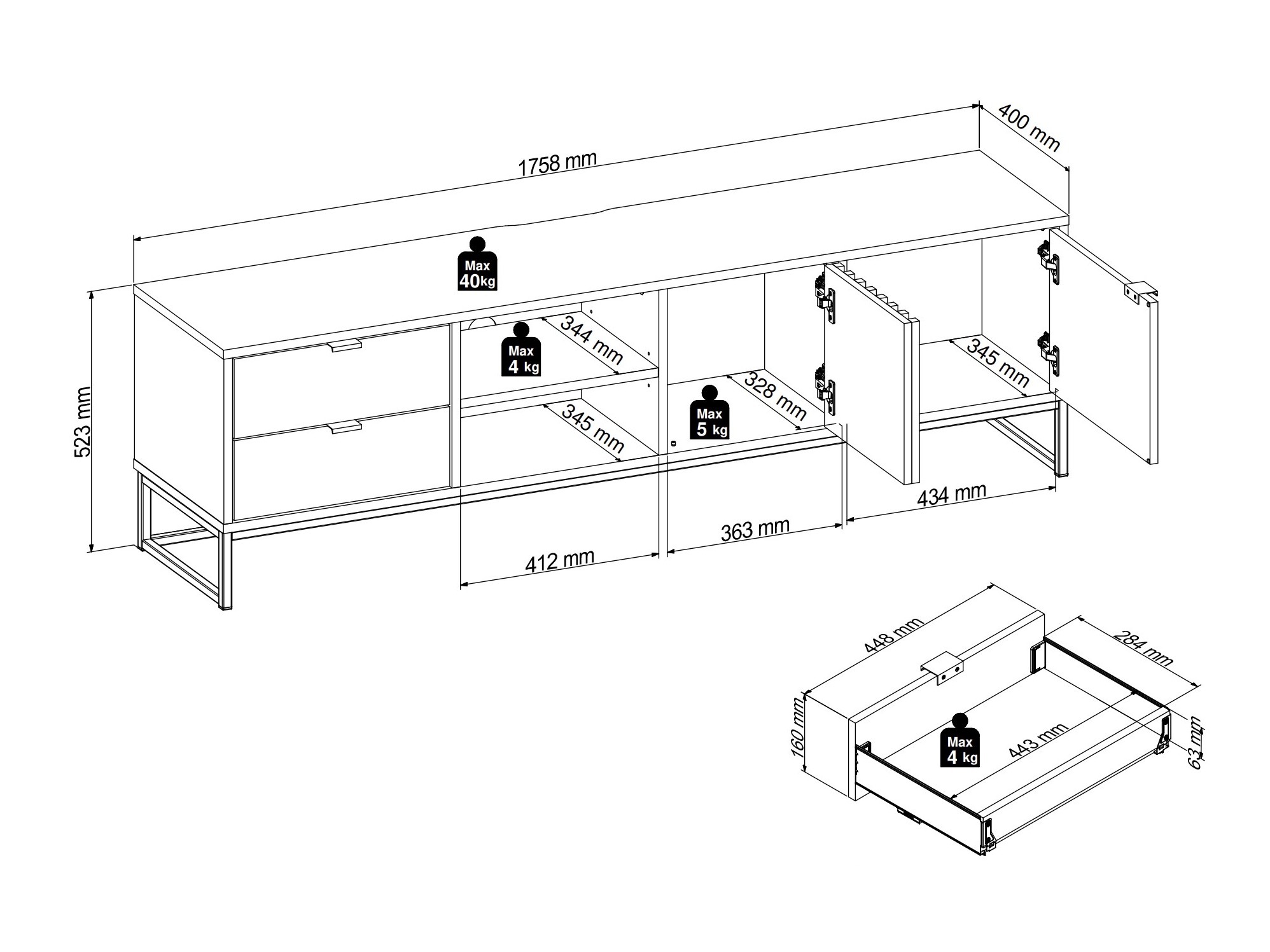 Olohuonesetti Sondelu 106