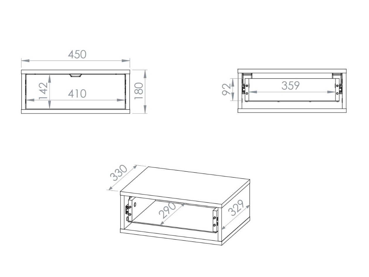 Yöpöytä Morsero 107