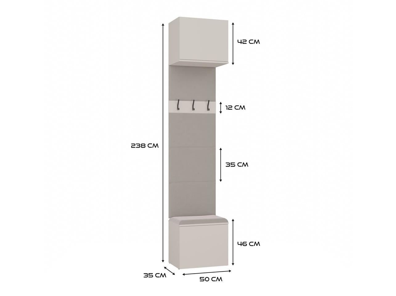 Eteissetti Mandeville 295