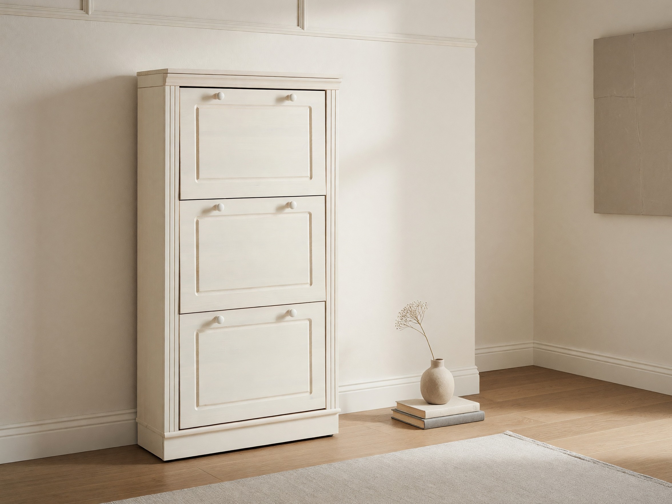 Kenkäkaappi Saltoro 138 (Valkoinen)