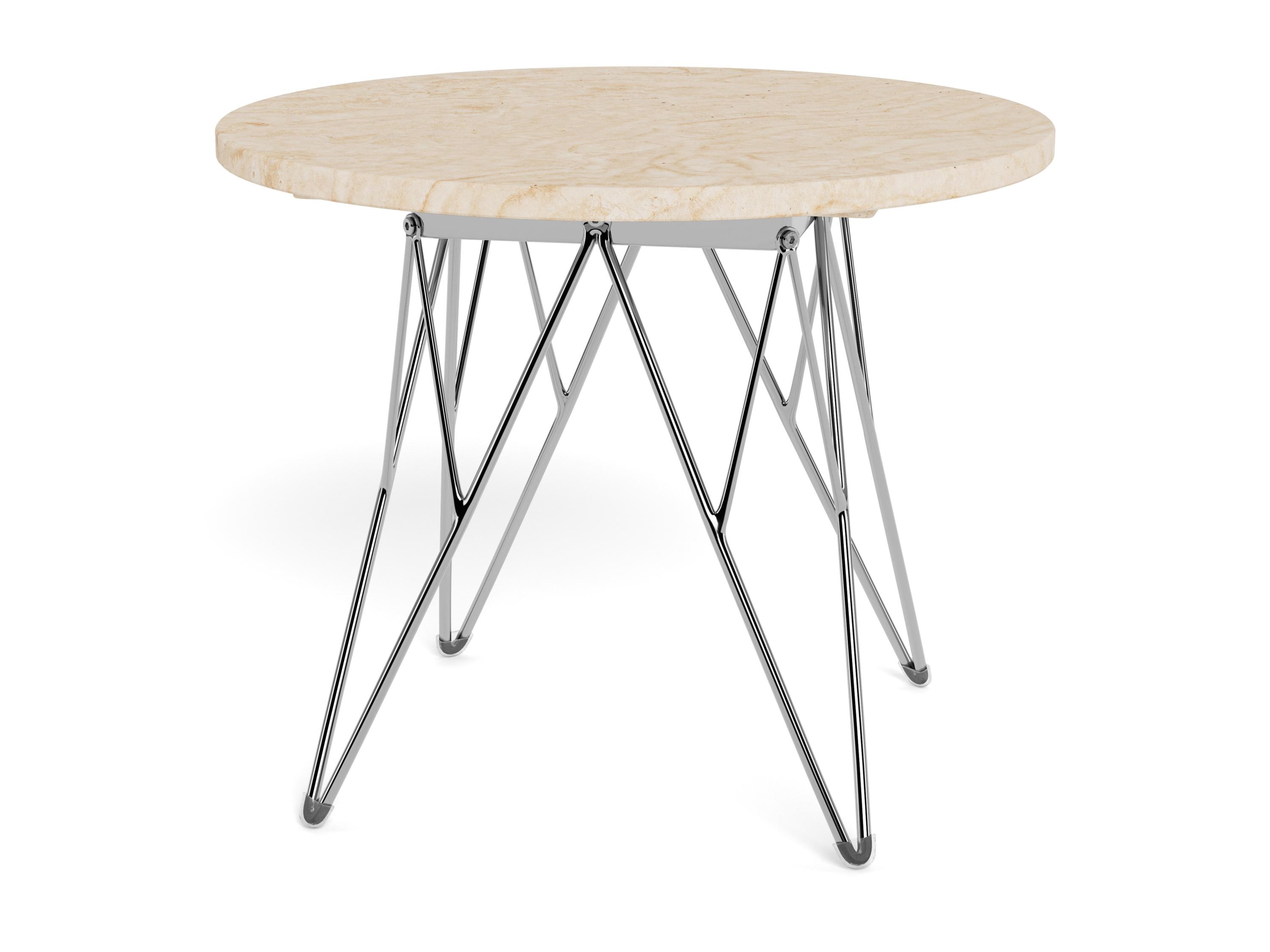 Sohvapöytä Norsica 819 (Beige + Hopea)