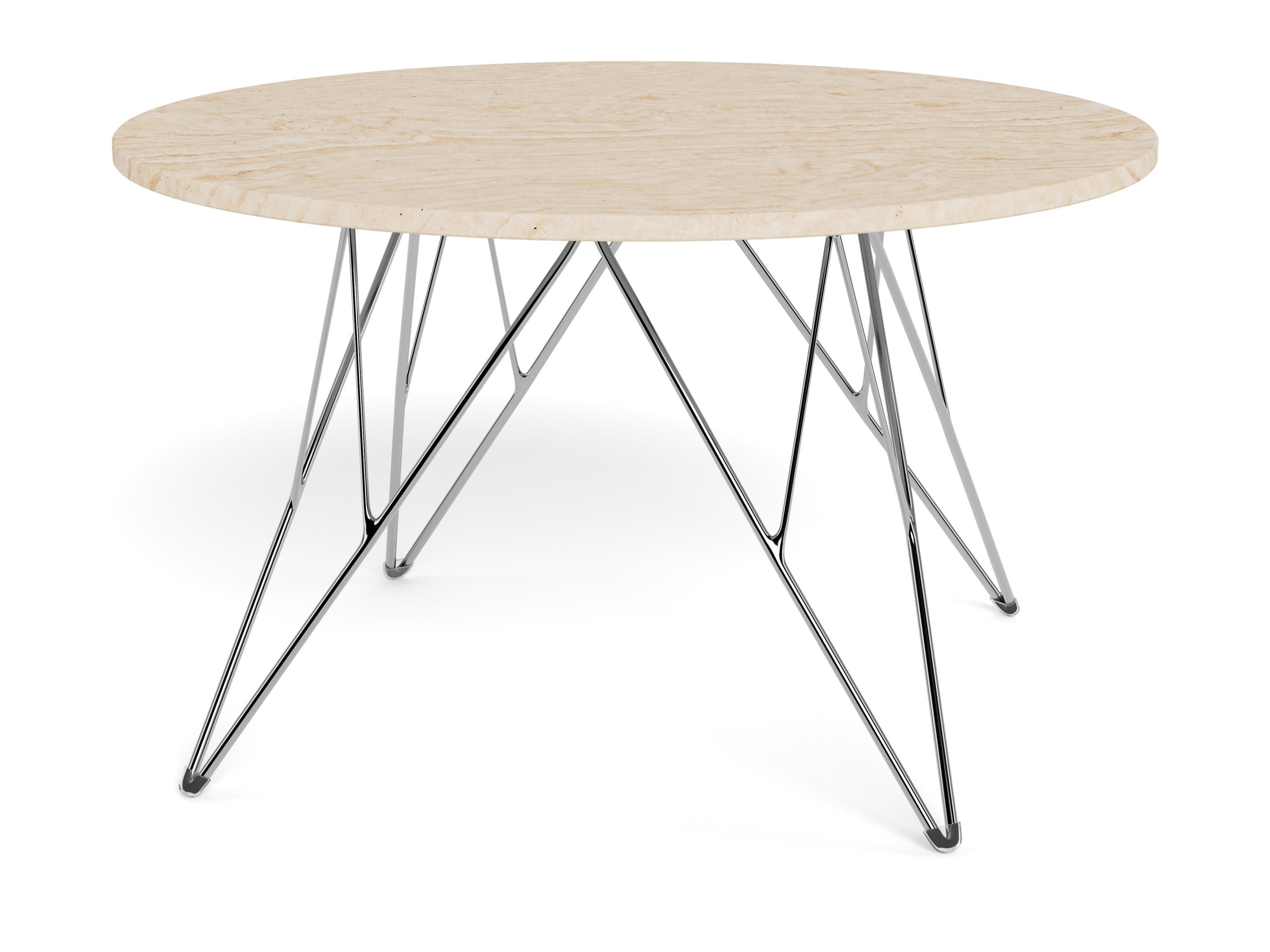 Sohvapöytä Norsica 820 (Beige + Hopea)