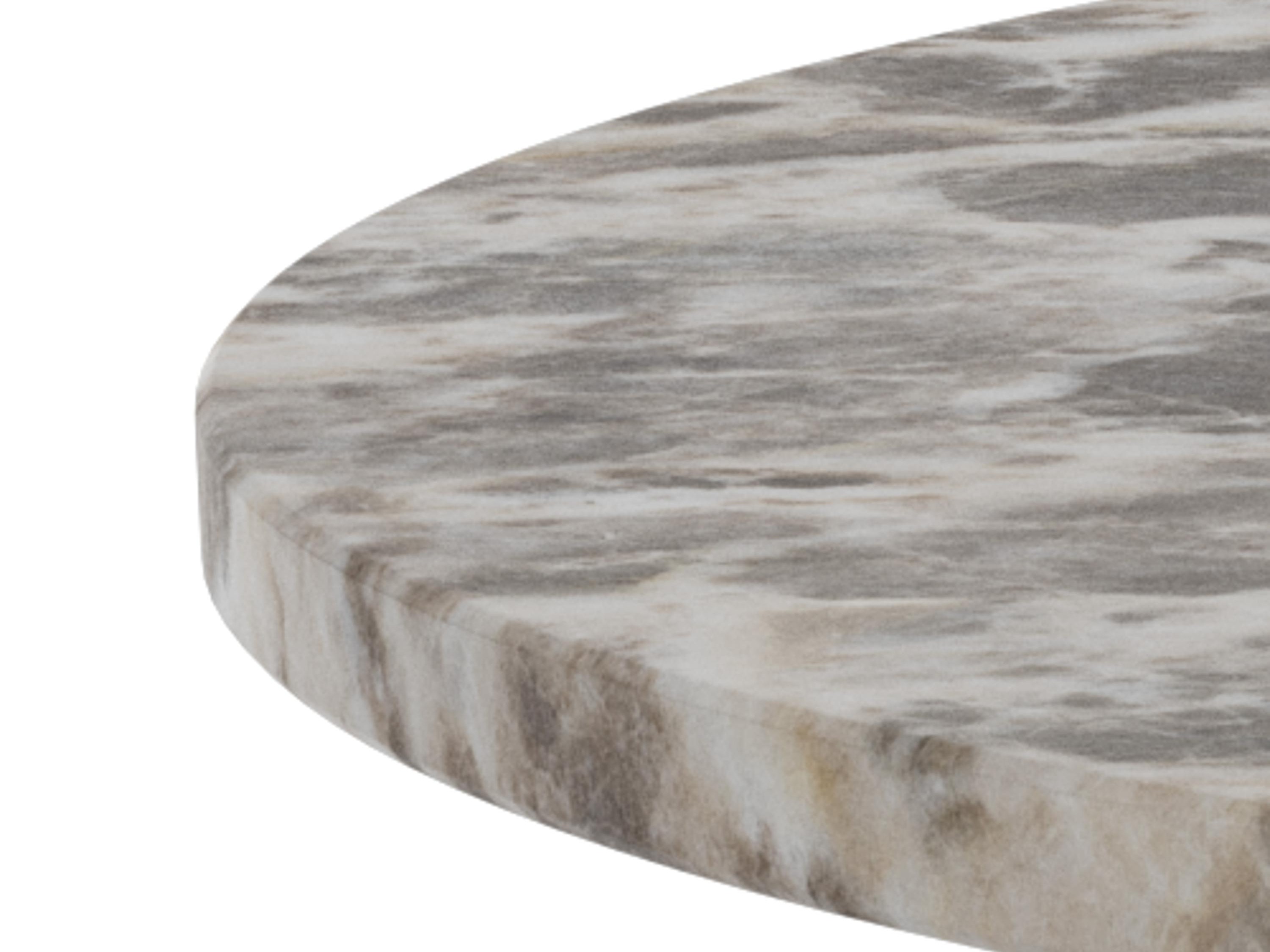 Sohvapöytä Norsica 820 (Harmaa + Hopea)