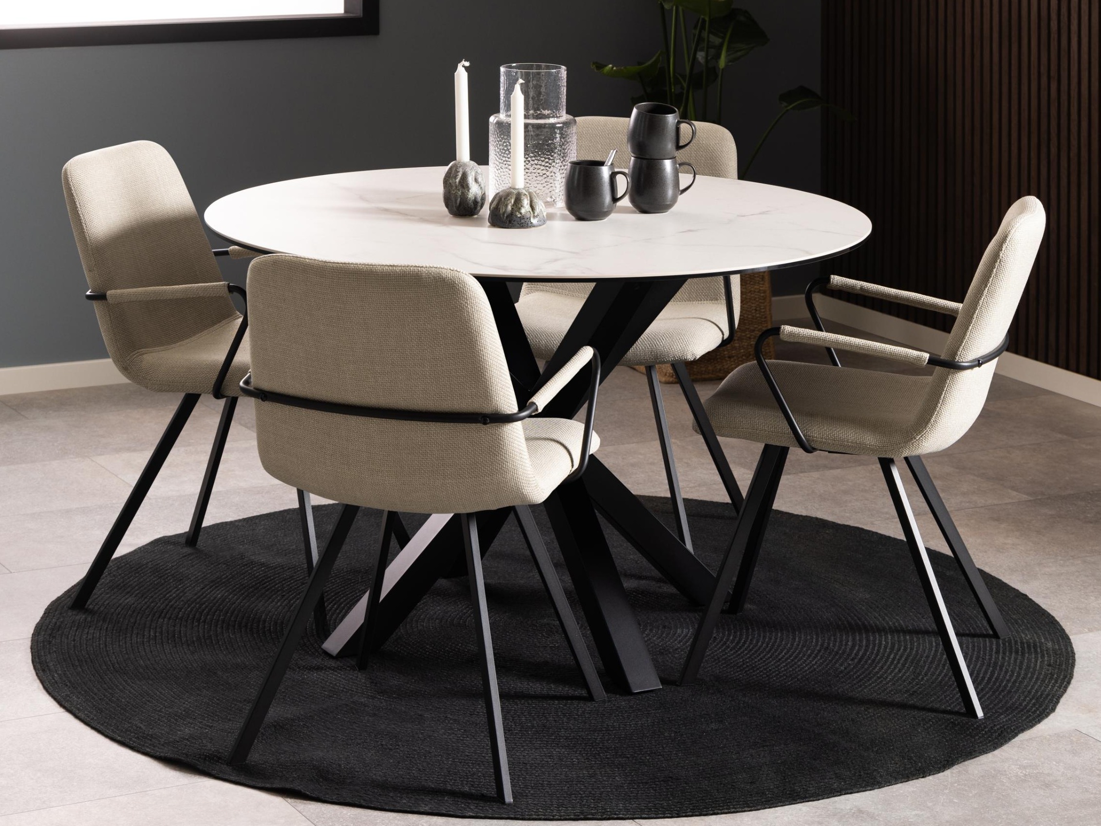 Tuoli Norsica 681 (Beige + Musta)