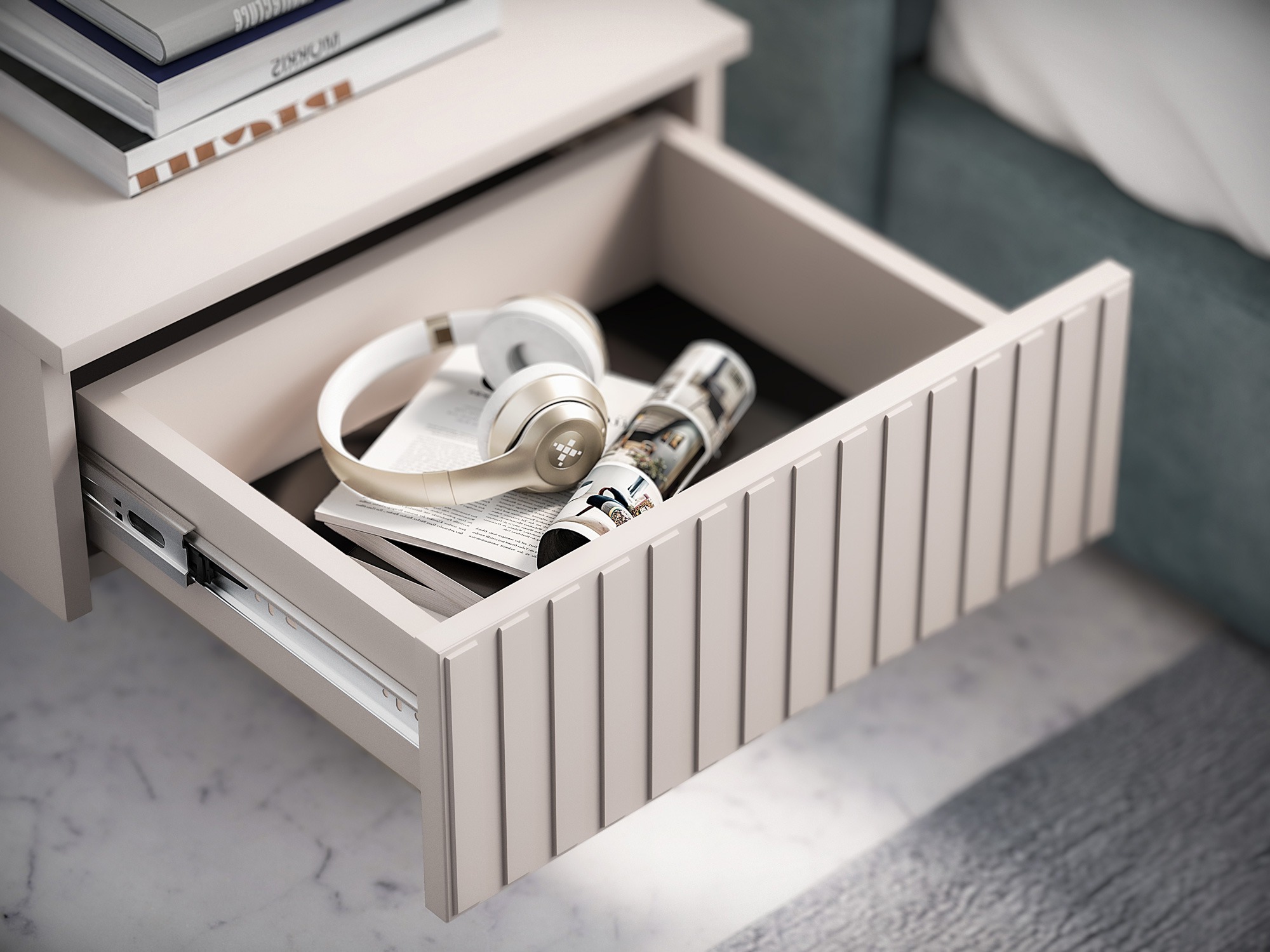 Yöpöytä Marmeli 131