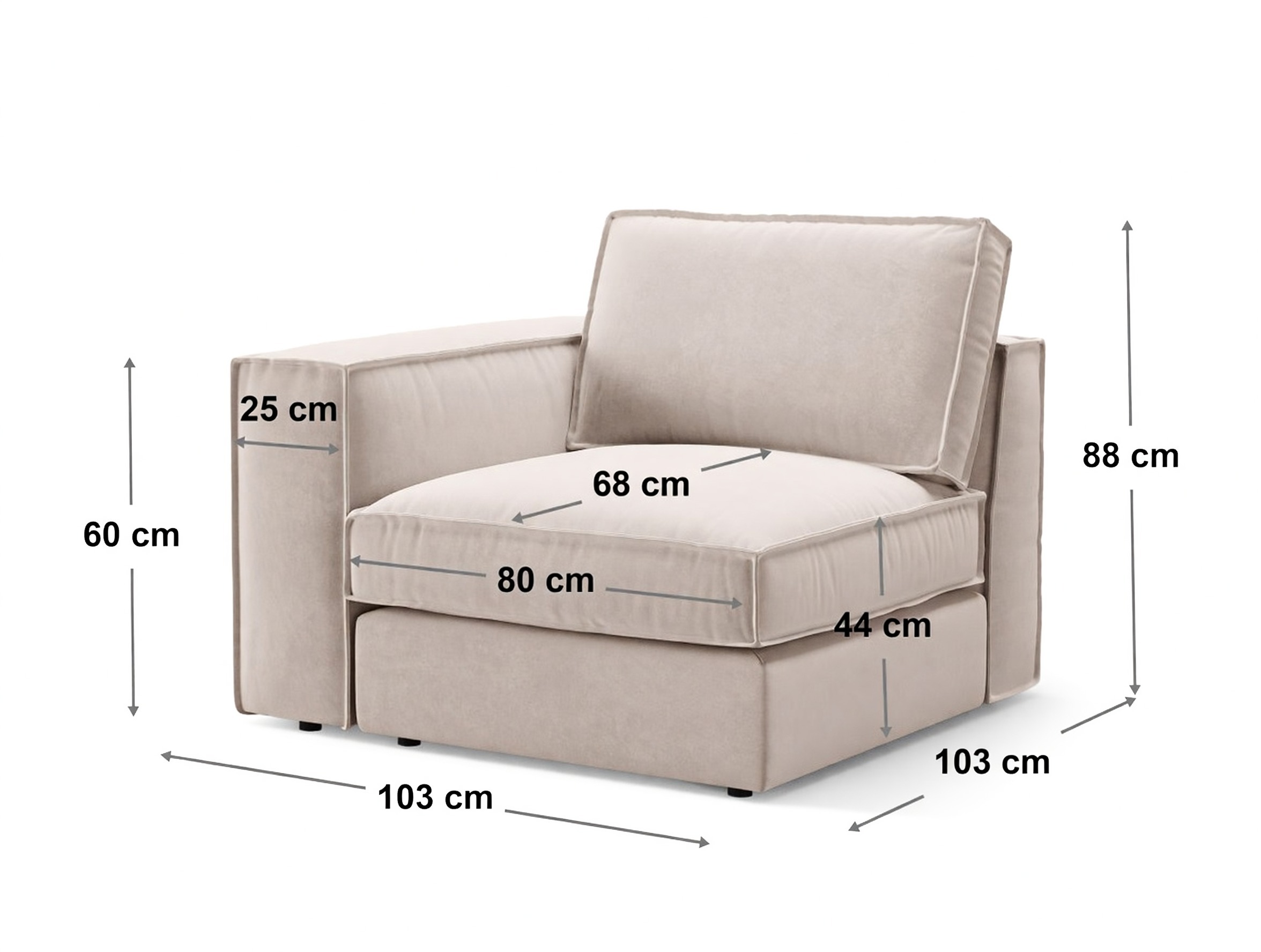 Moduulinojatuoli Dalodei 102 (Babel Sand)