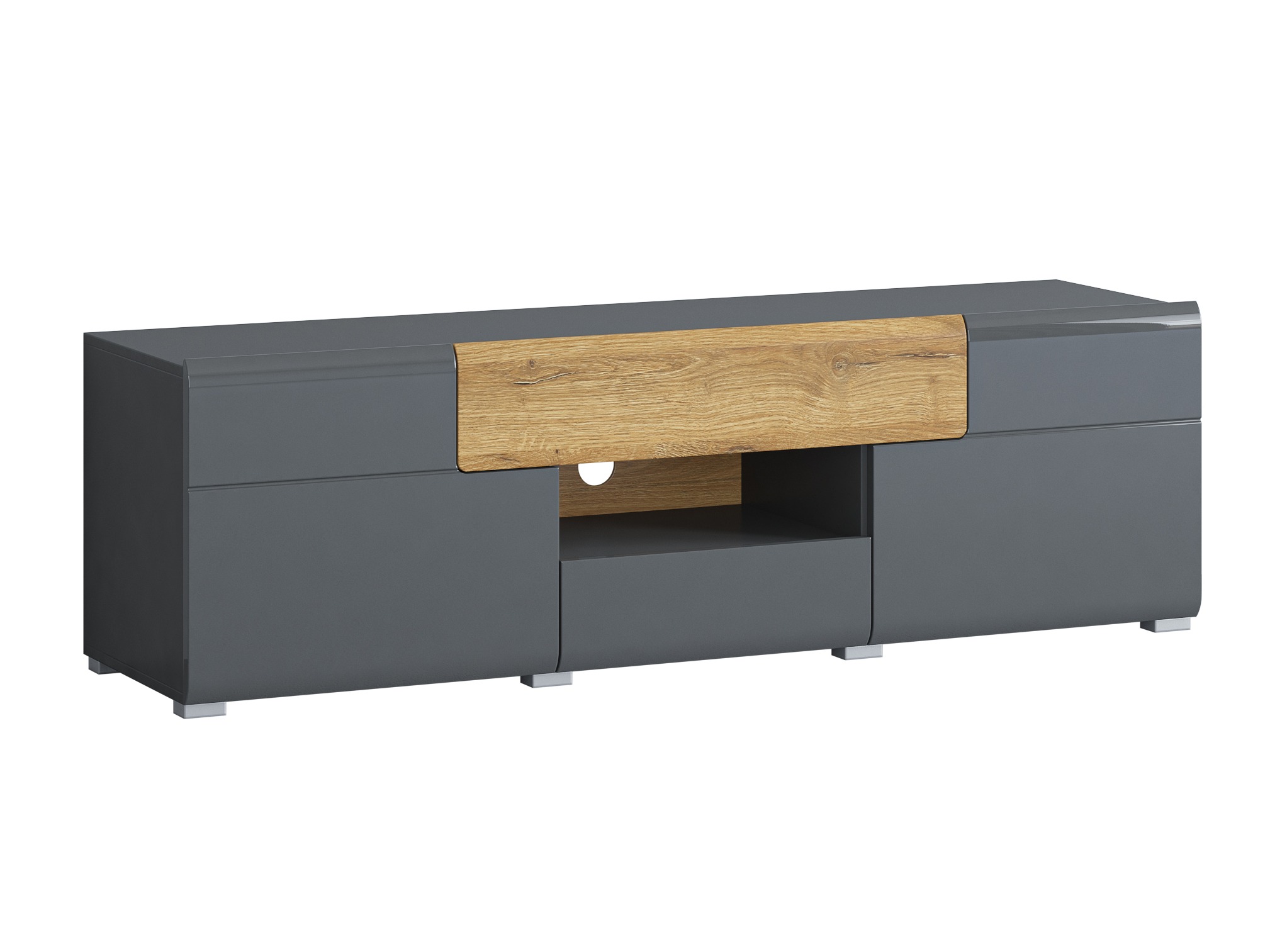 TV-taso Torsone 101 (Antrasiitti + Gloss antrasiitti + Grandson-tammi)