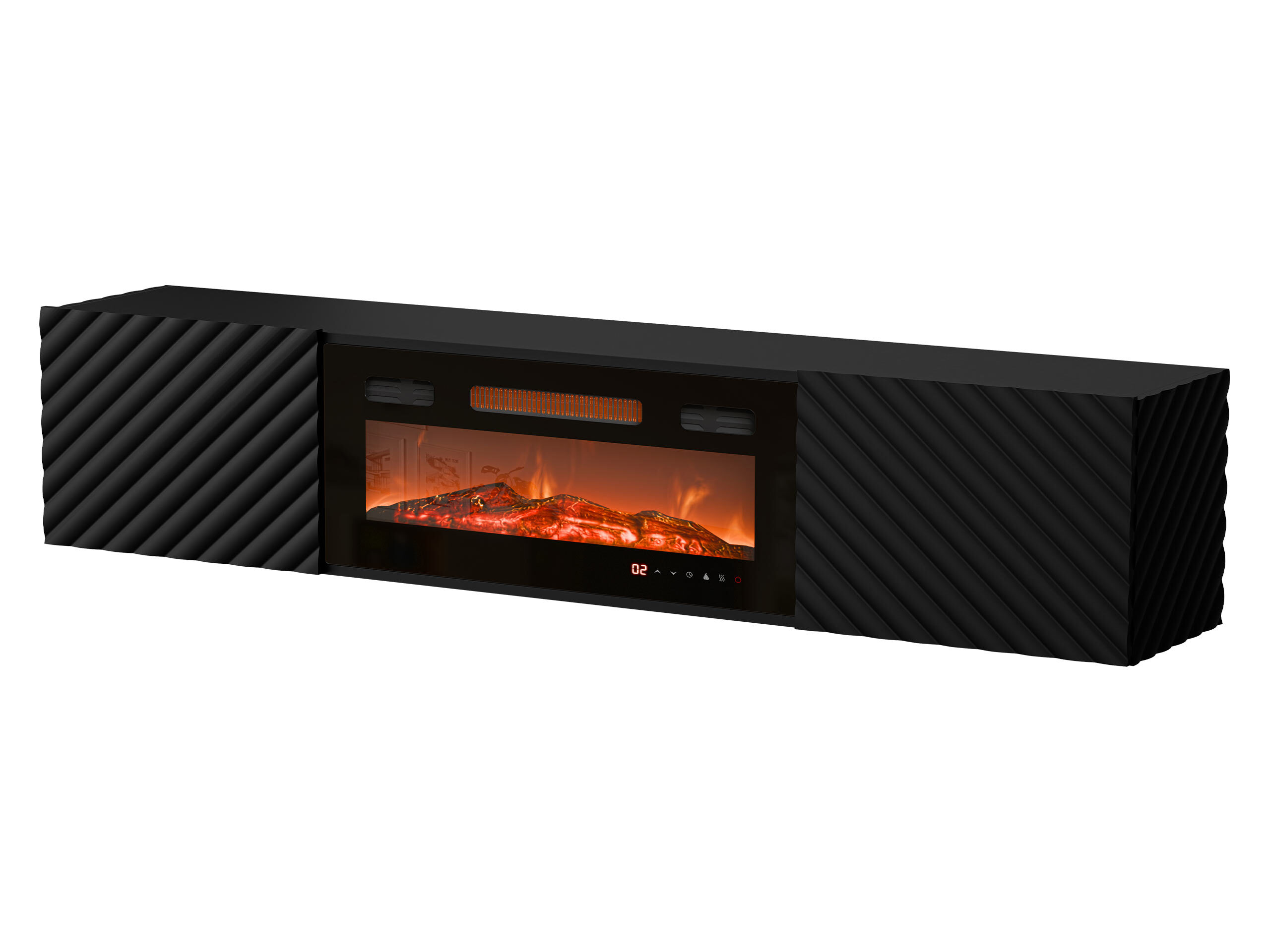 TV-taso Charlotte 207 (Musta)