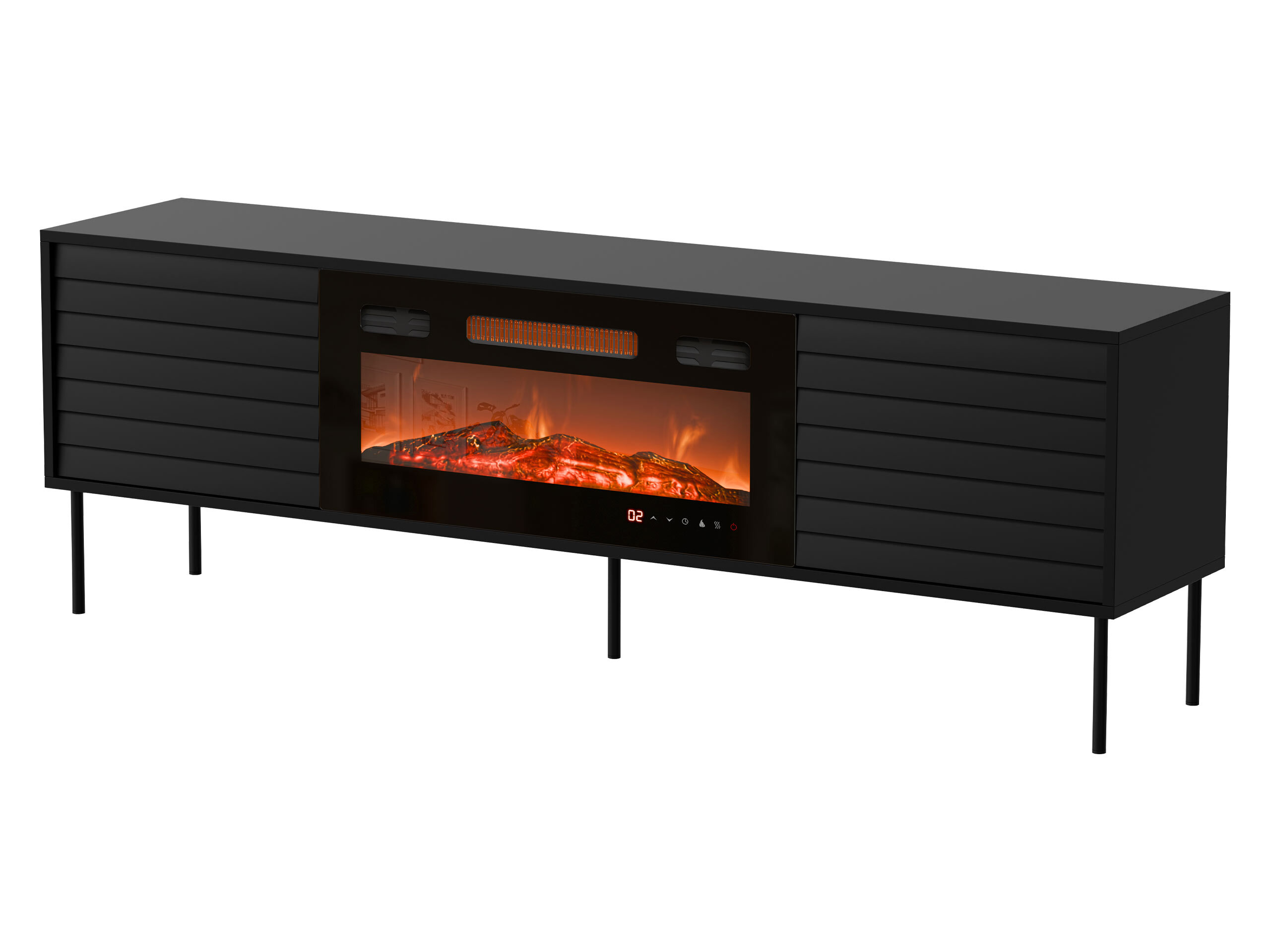 TV-taso Flosoru 108 (Musta)