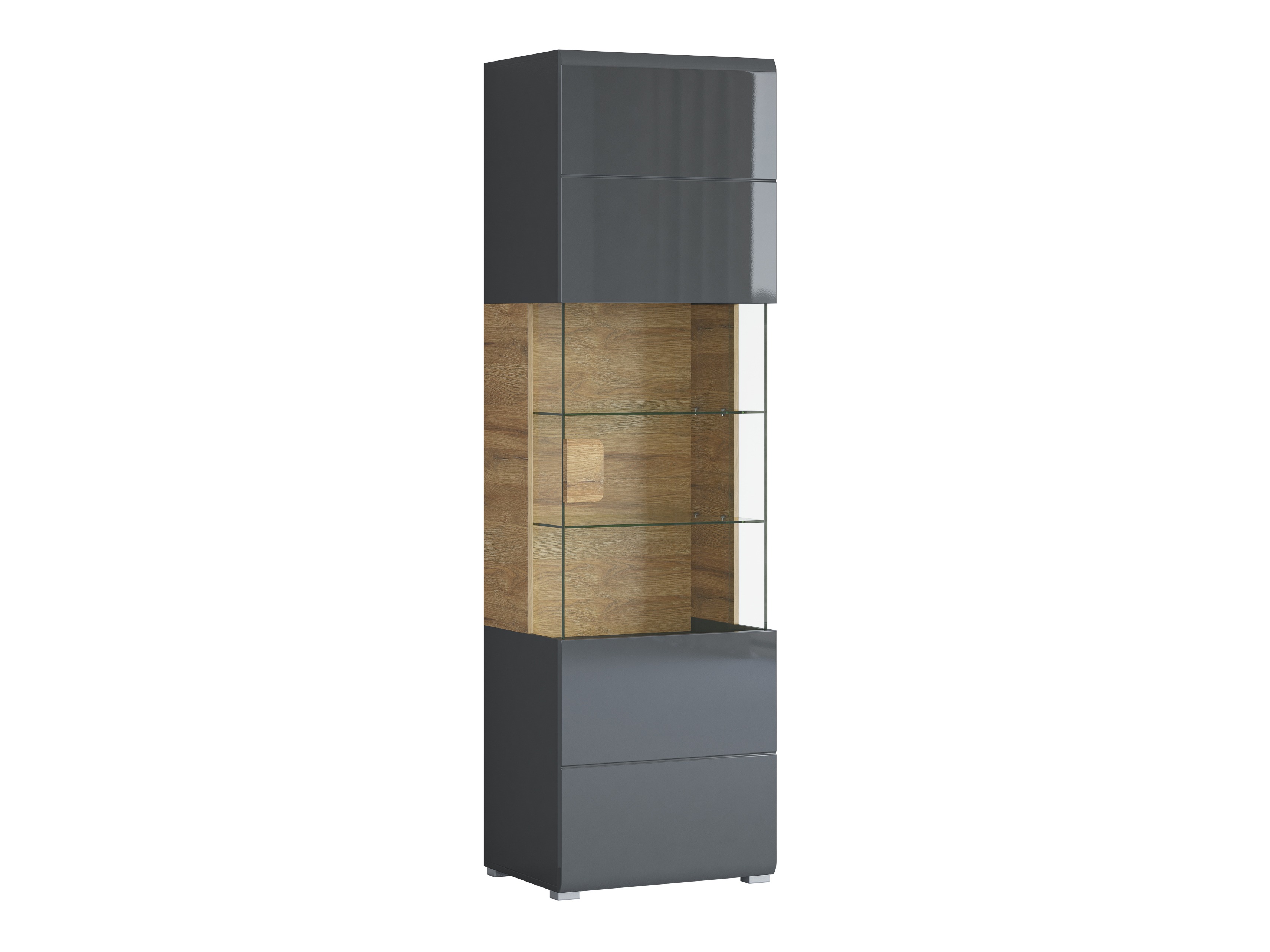 Hylly Torsone 103 (Antrasiitti + Gloss antrasiitti + Grandson-tammi)