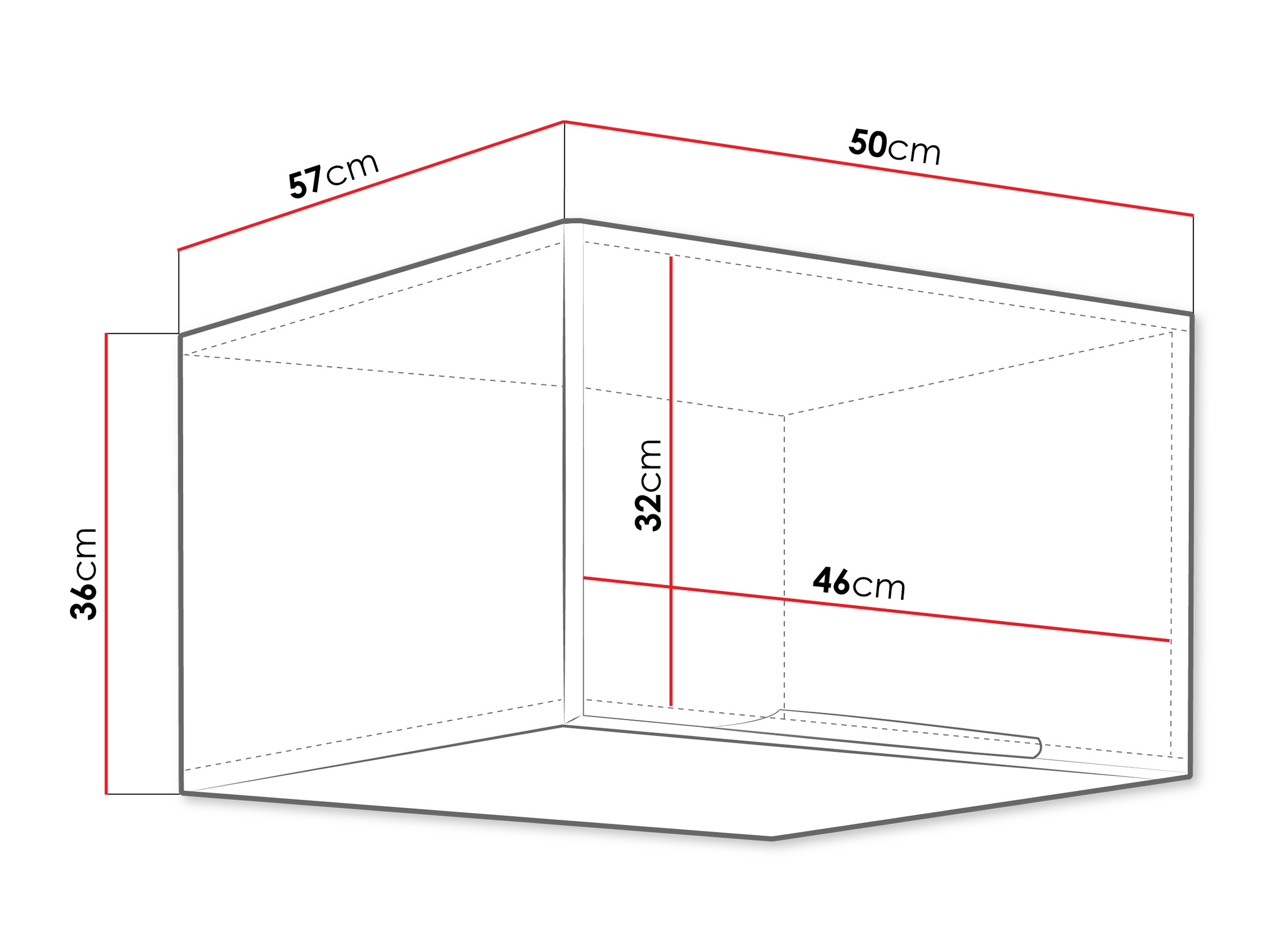Modulaarinen seinäkaappi Sole 129