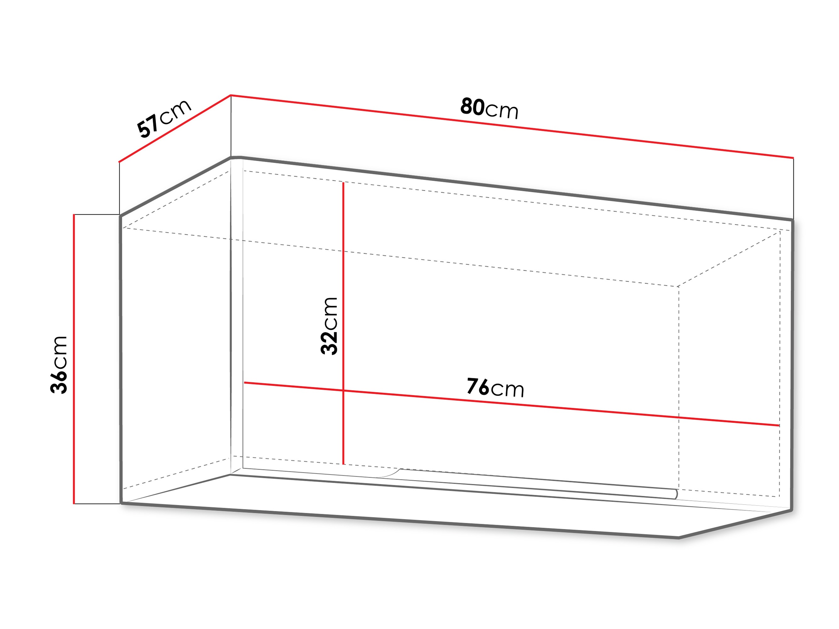 Modulaarinen seinäkaappi Sole 150