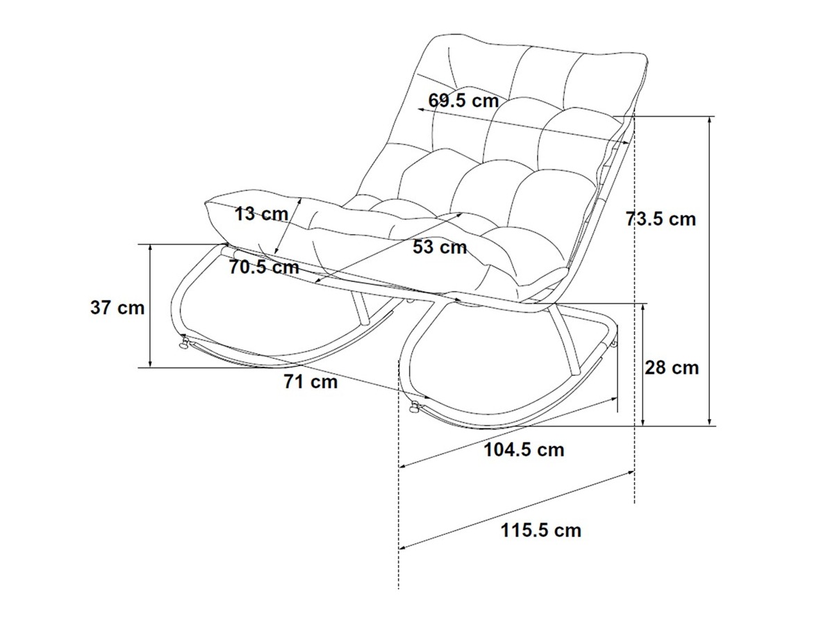 Ulkonojatuoli Mandeville 361