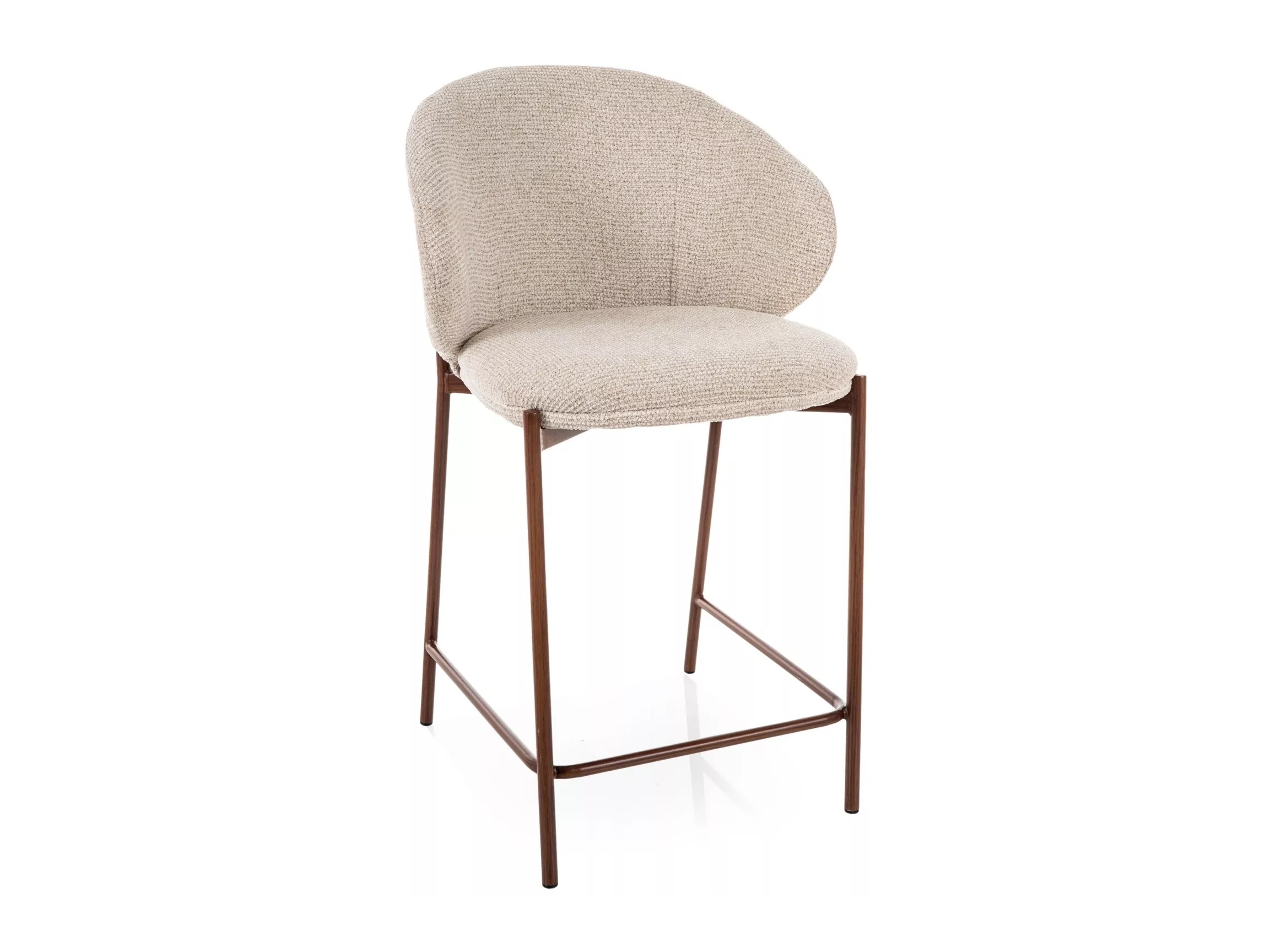 Baarituoli Detroit 947 (Vaalea beige + Pähkinä)