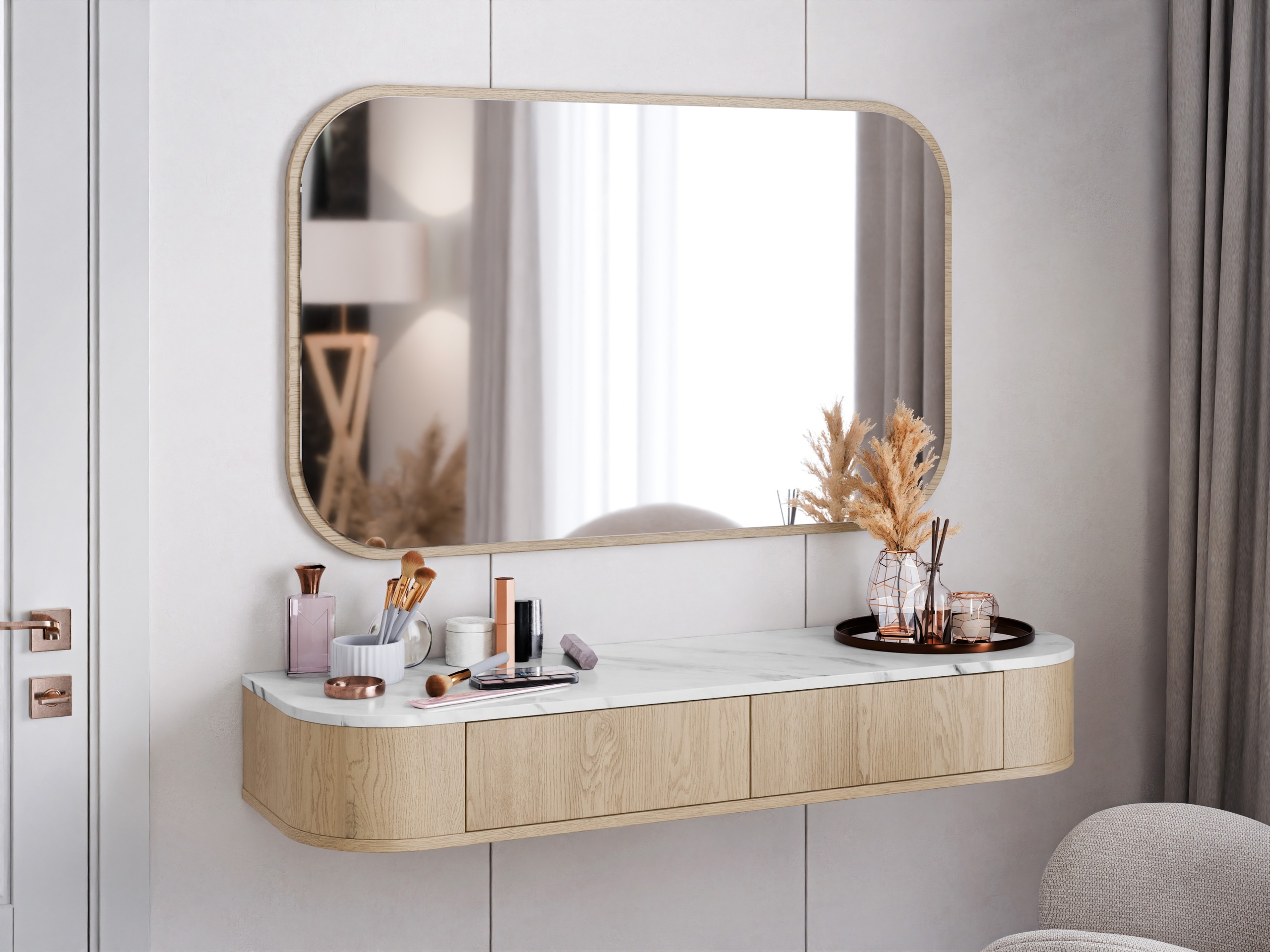 Kampauspöytä Comfivo Livtena 107