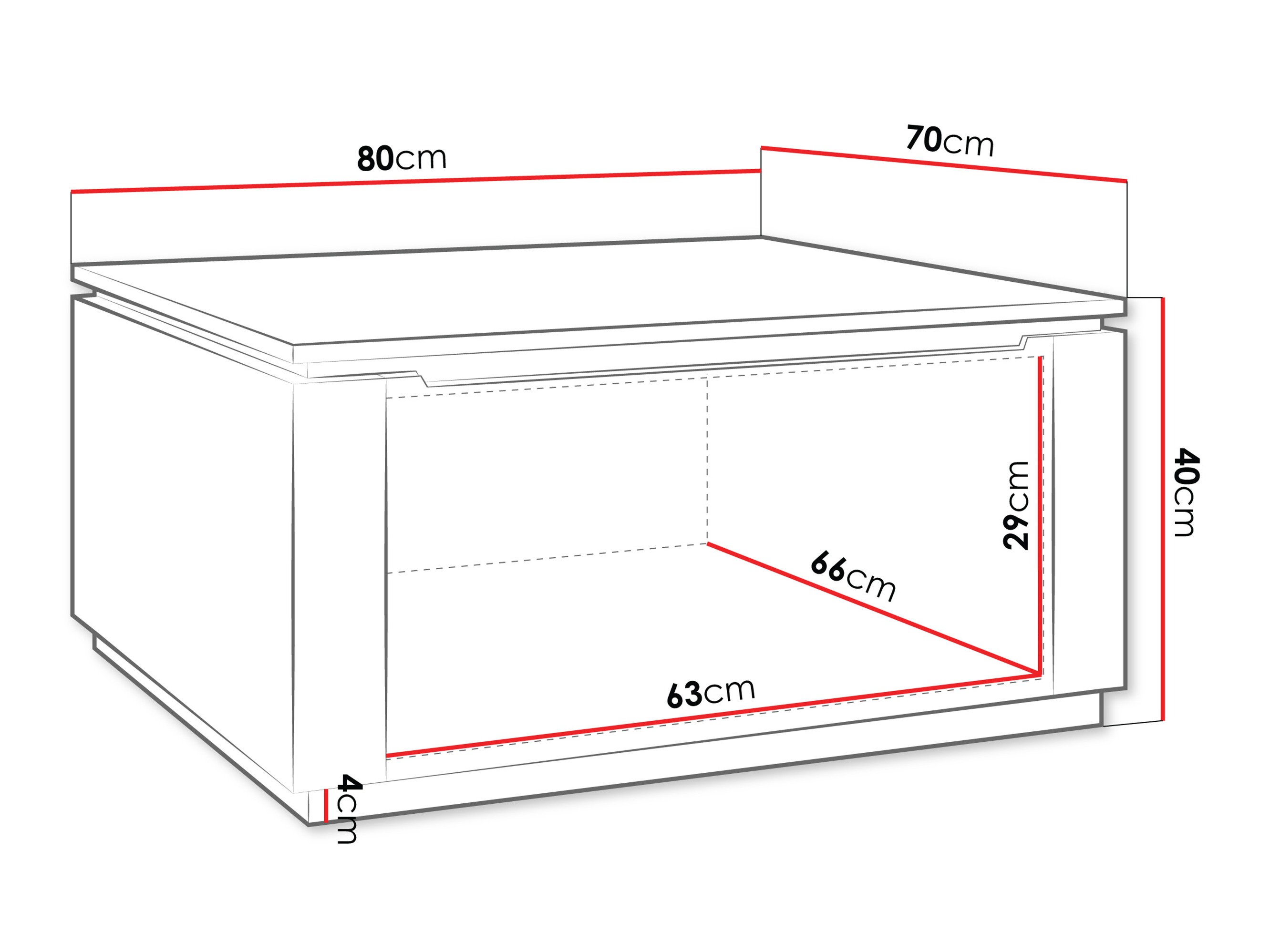 Sohvapöytä Comfivo Ovitas