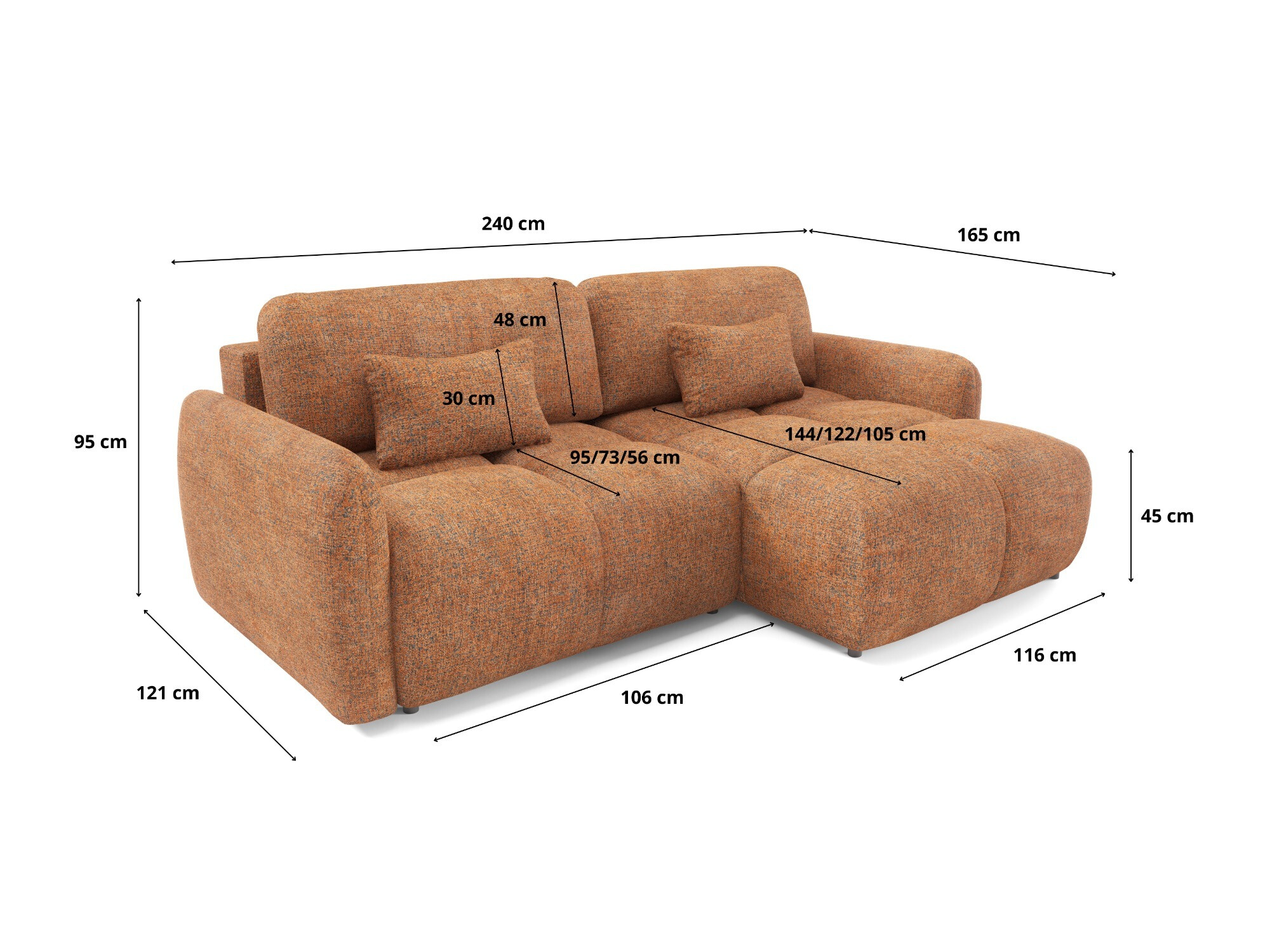 Kulmasohva Franklin 219 (Bella 40)