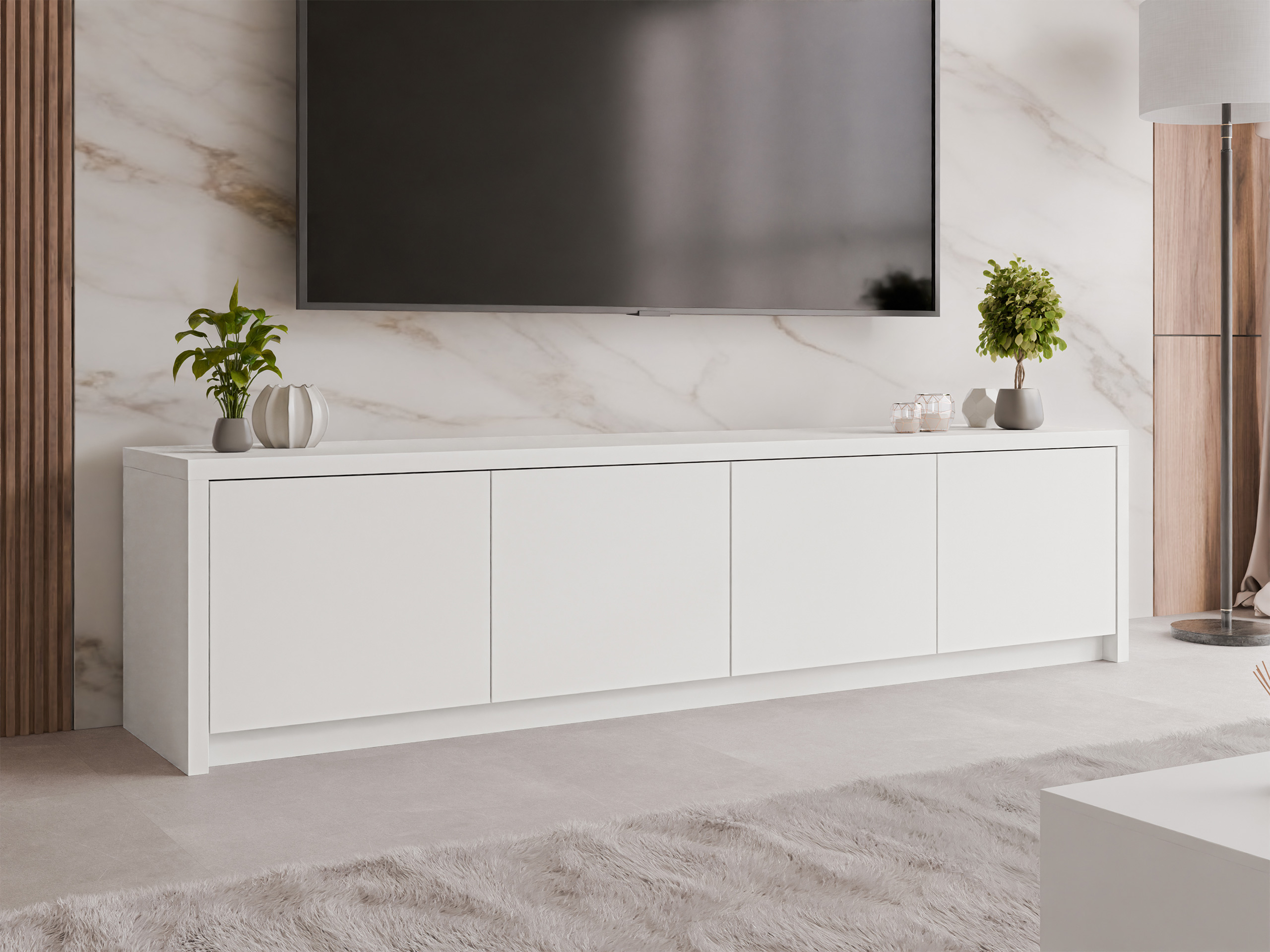 TV-taso Lectio (Valkoinen)