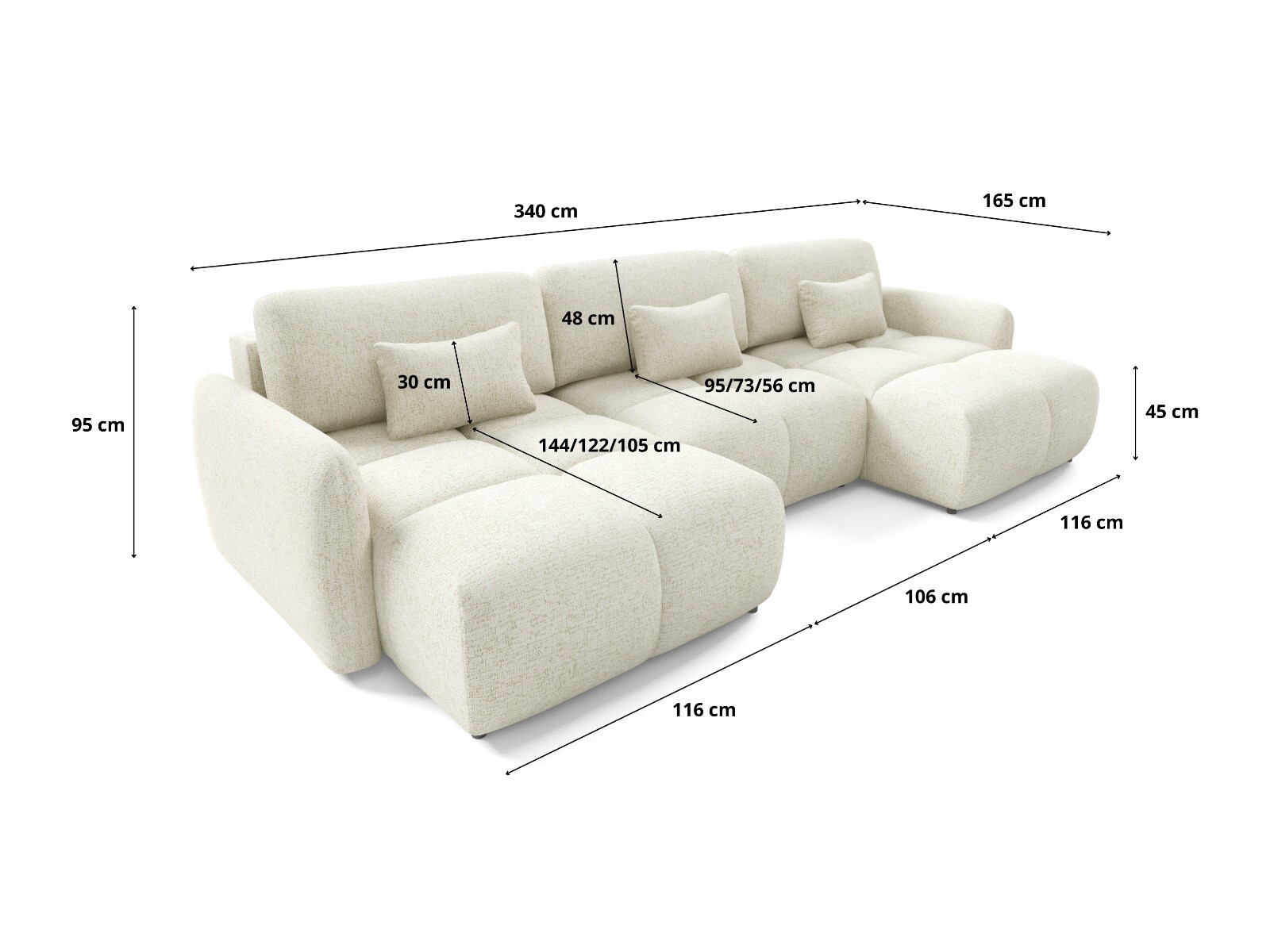 Kulmasohva Franklin 220 (Bella 5)
