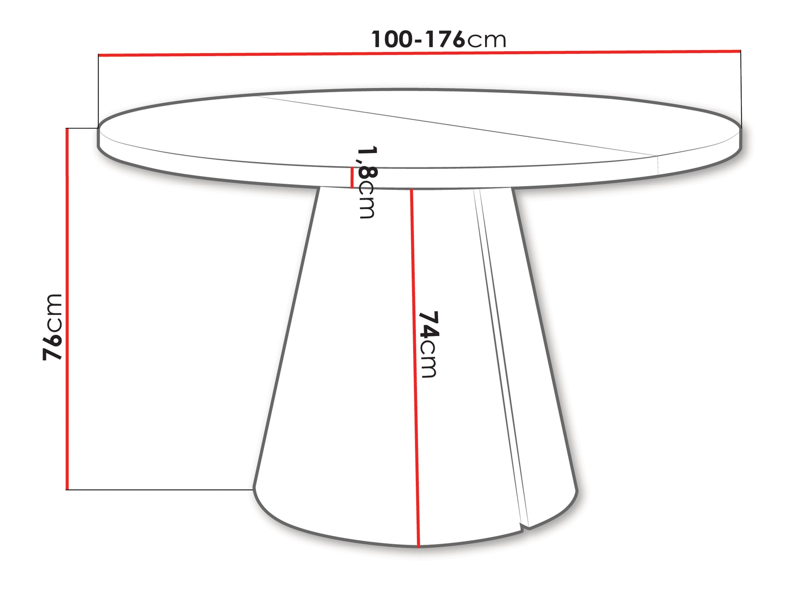 Pöytä SE3119 vaurioitunut pakkaus