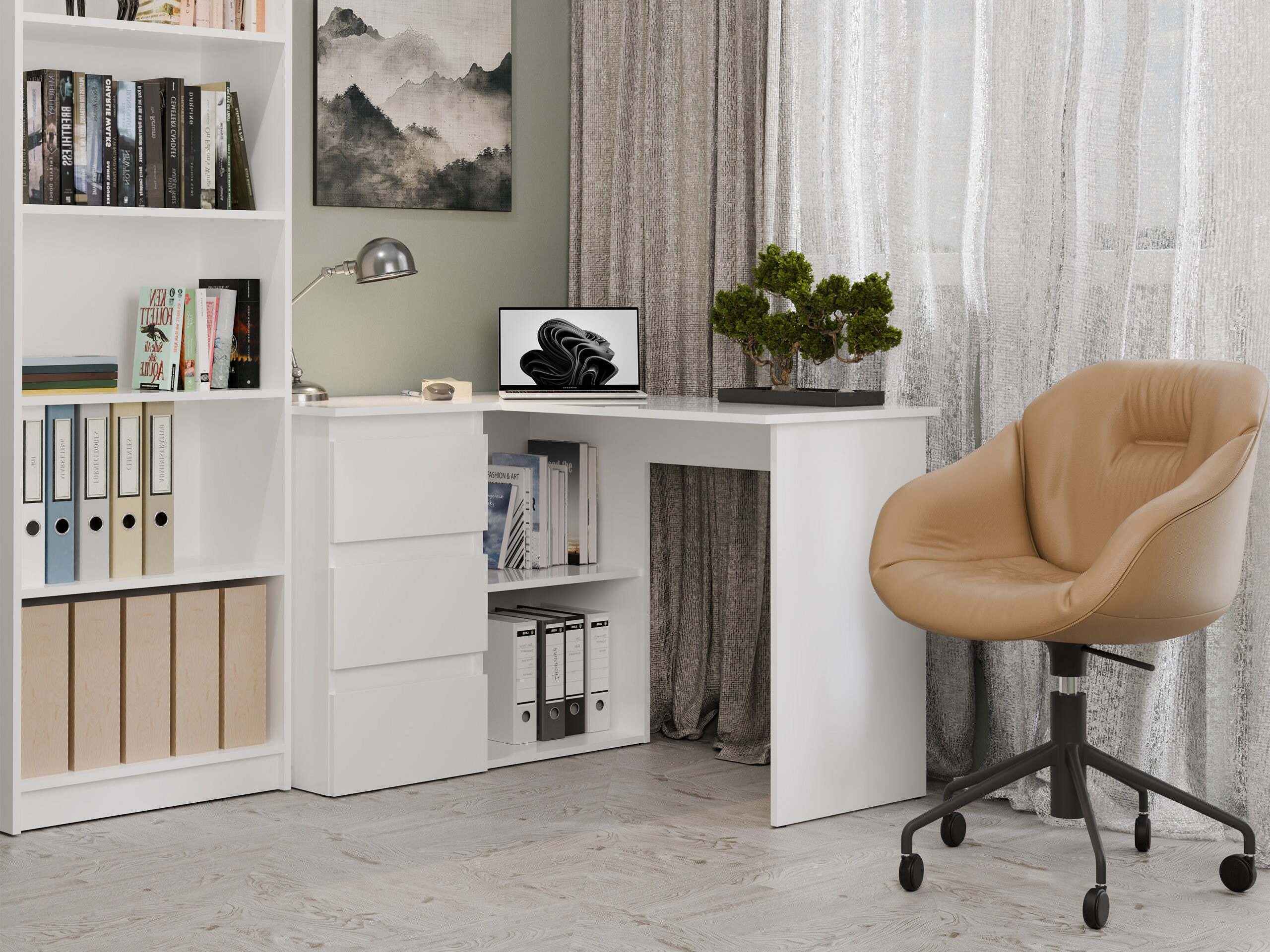 Kulmapöytä Mandeville 365 (Vasen)