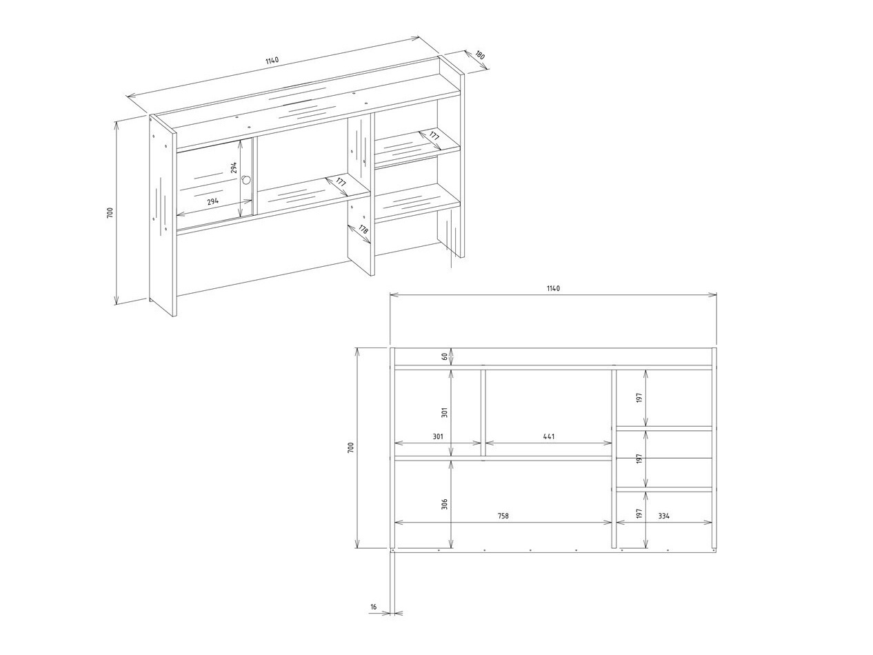 Työpöytä Mandeville 367