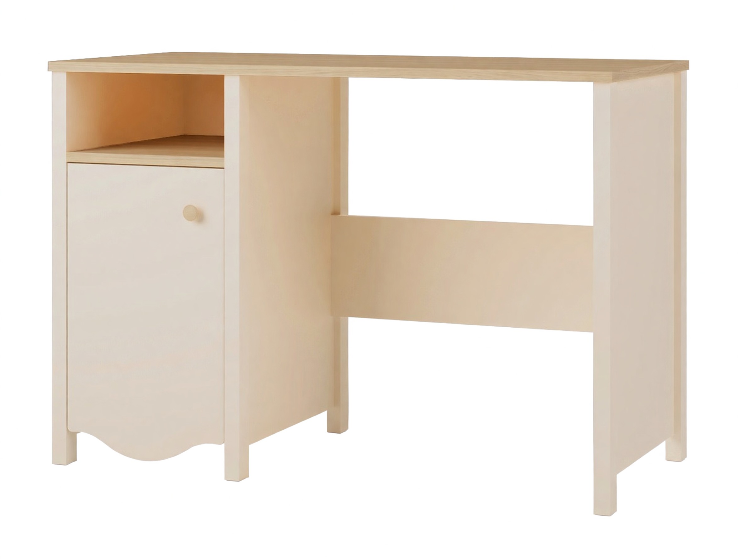 Työpöytä Velferi 114 (Beige + Tammi)