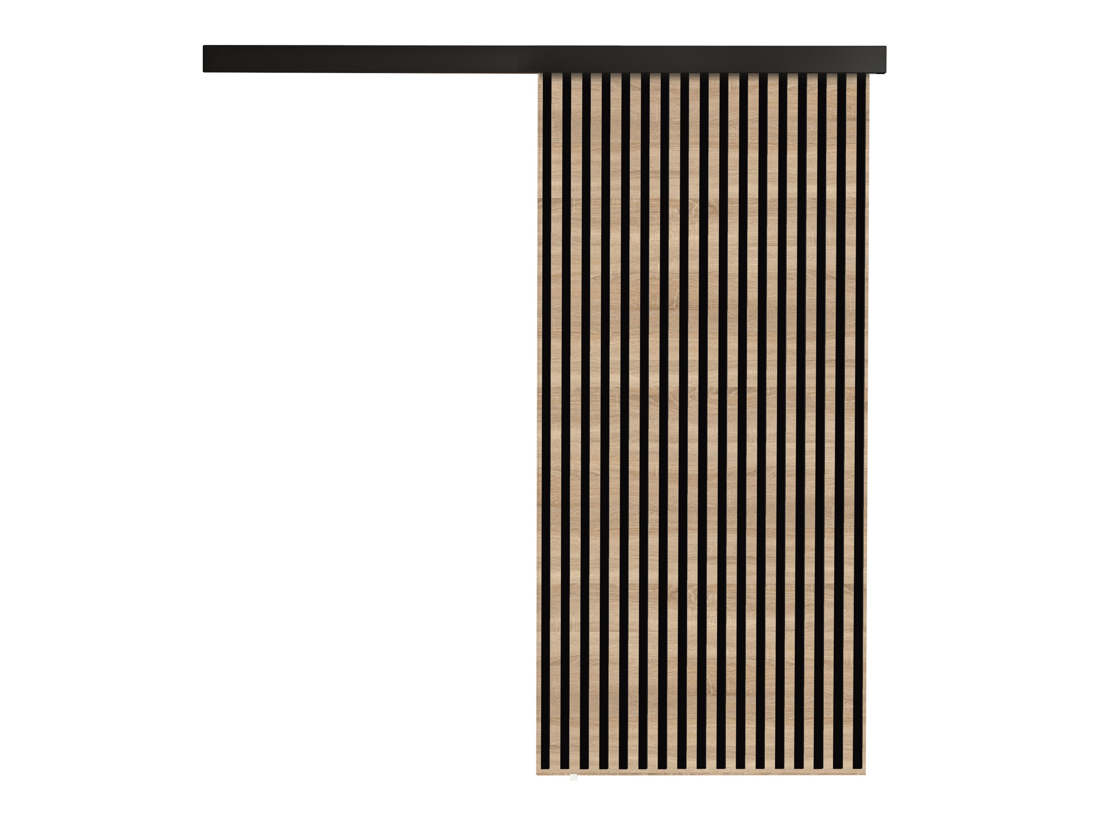 Liukuovi Dover 203 (Sonoma-tammi + Musta)