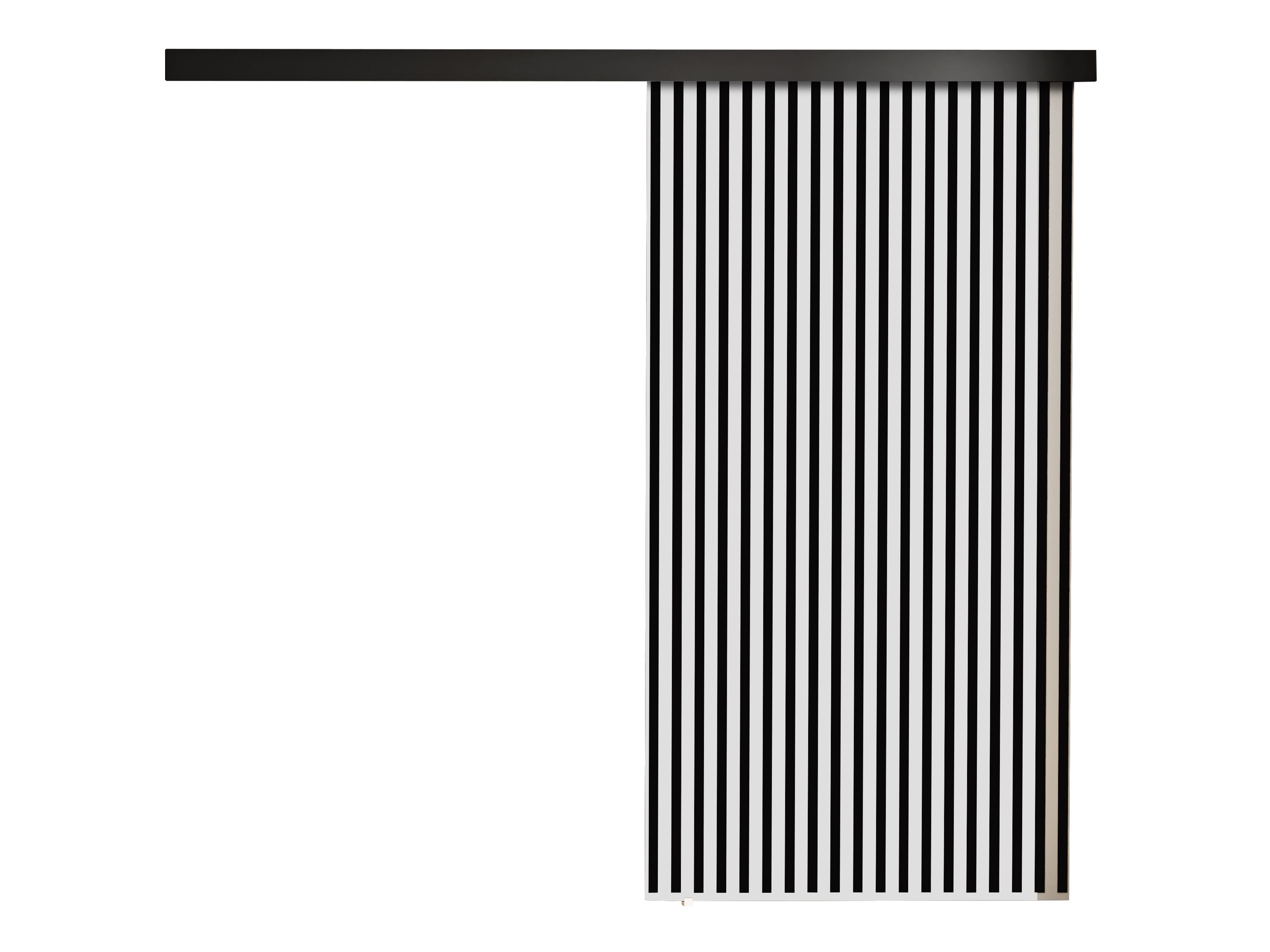 Liukuovi Dover 204 (Valkoinen + Musta)