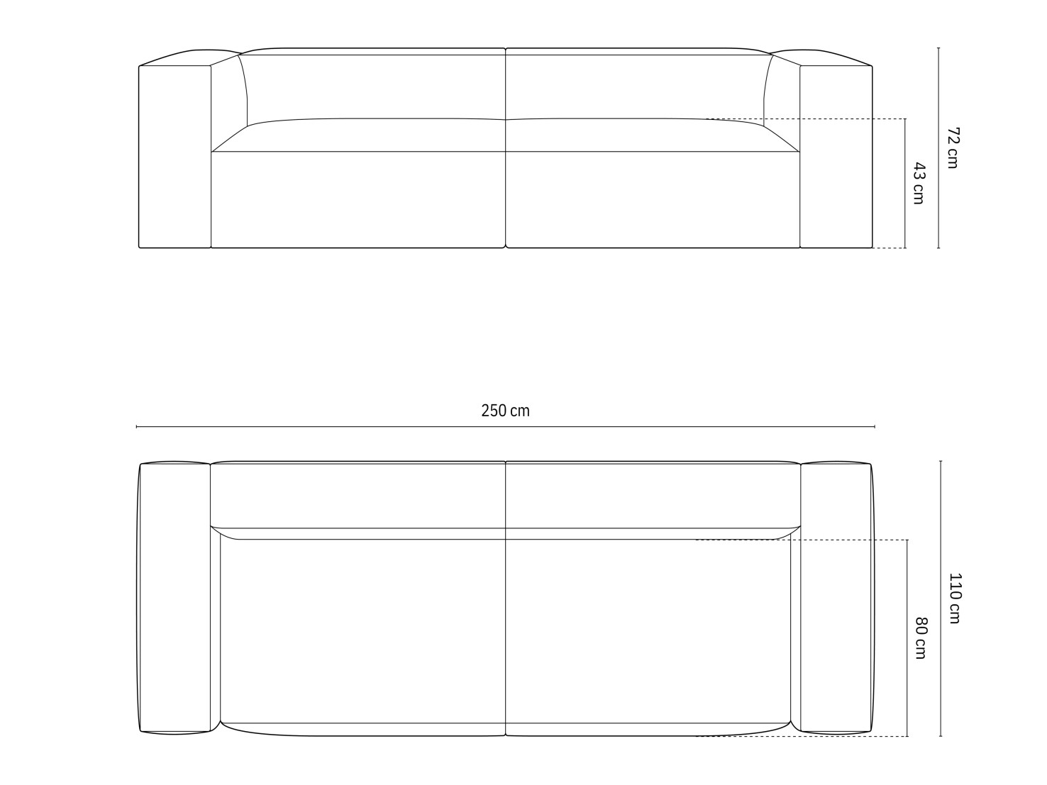 Sohva Beckley F102 (Paris Cream)